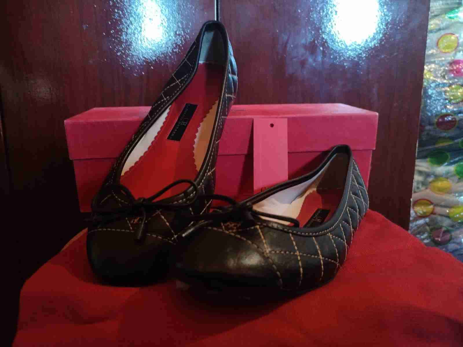 Bailarinas  Ch cuero negras en cuadrillé - miniatura 5