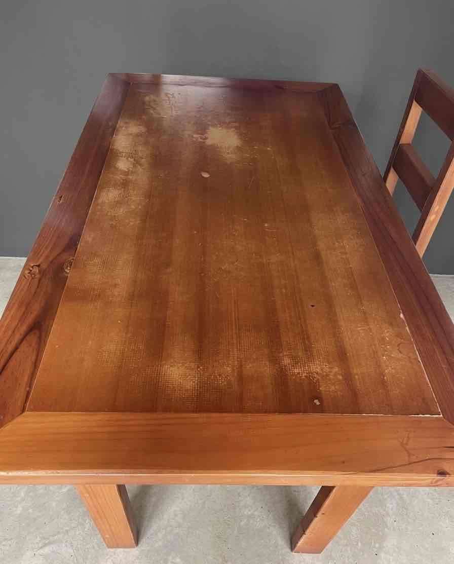 Mesa de madera para comedor + 6 sillas - miniatura 3
