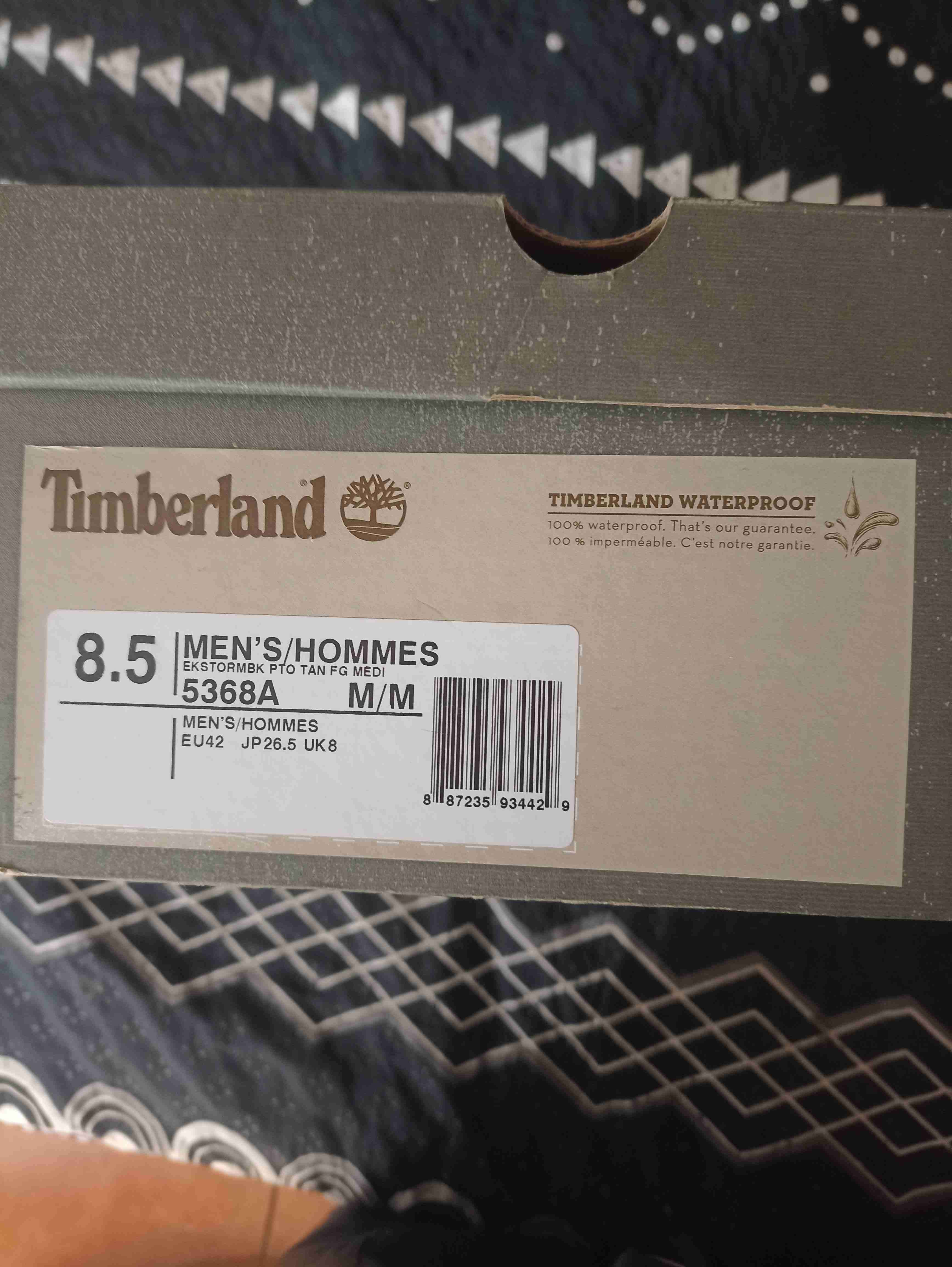 Zapatos de cuero marrón Timberland - miniatura 2