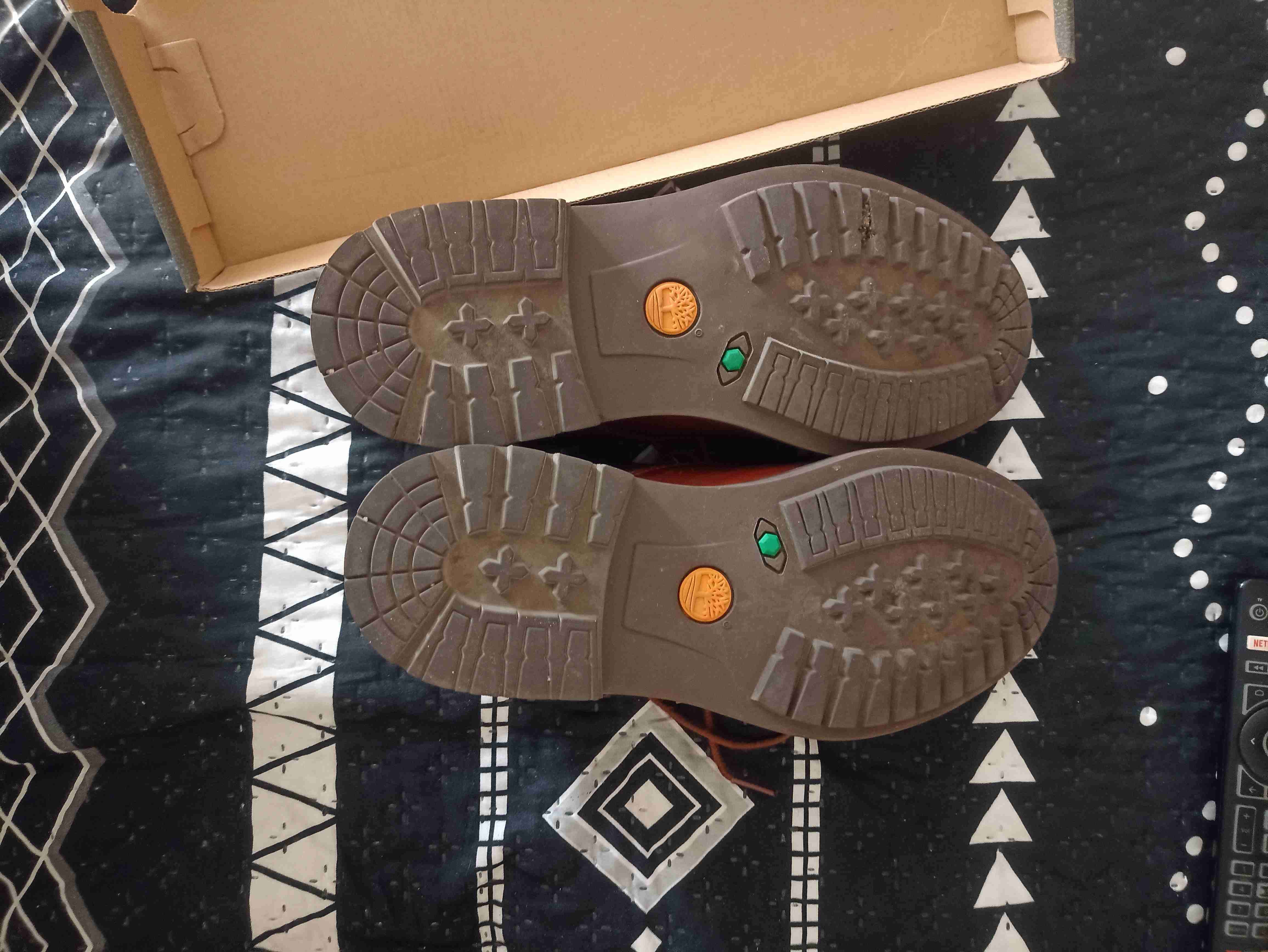 Zapatos de cuero marrón Timberland - miniatura 3