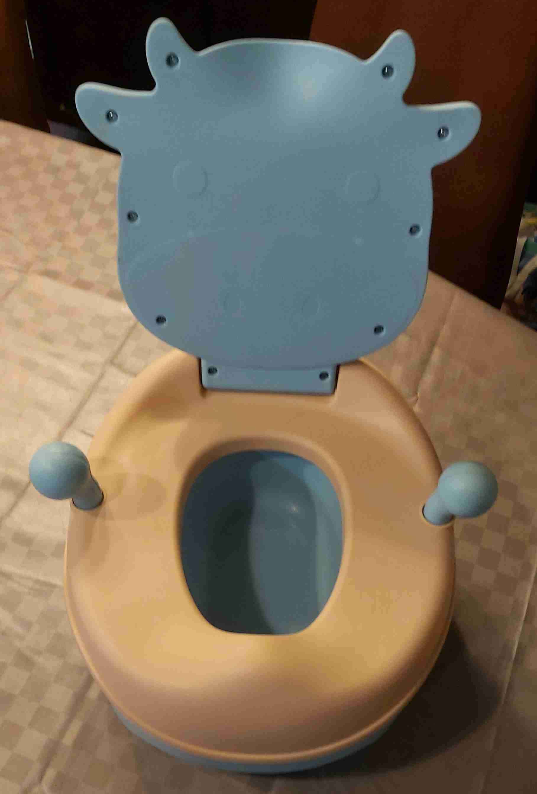 Bacinica infantil de vaca azul - miniatura 4