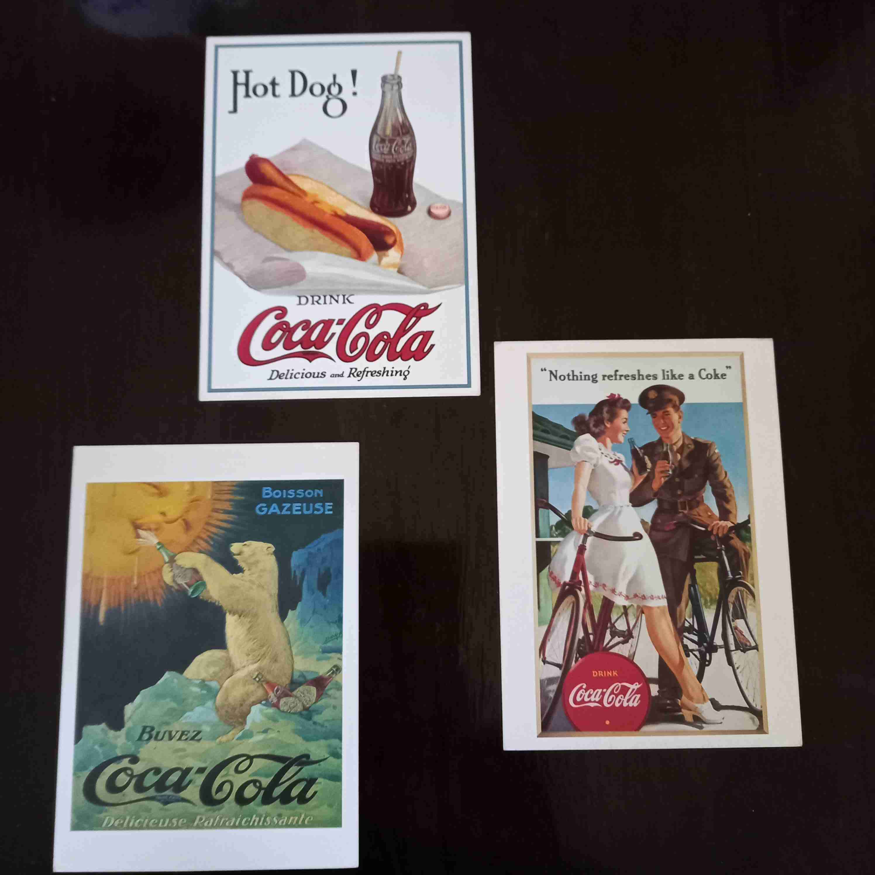 Postales vintage Coca Cola