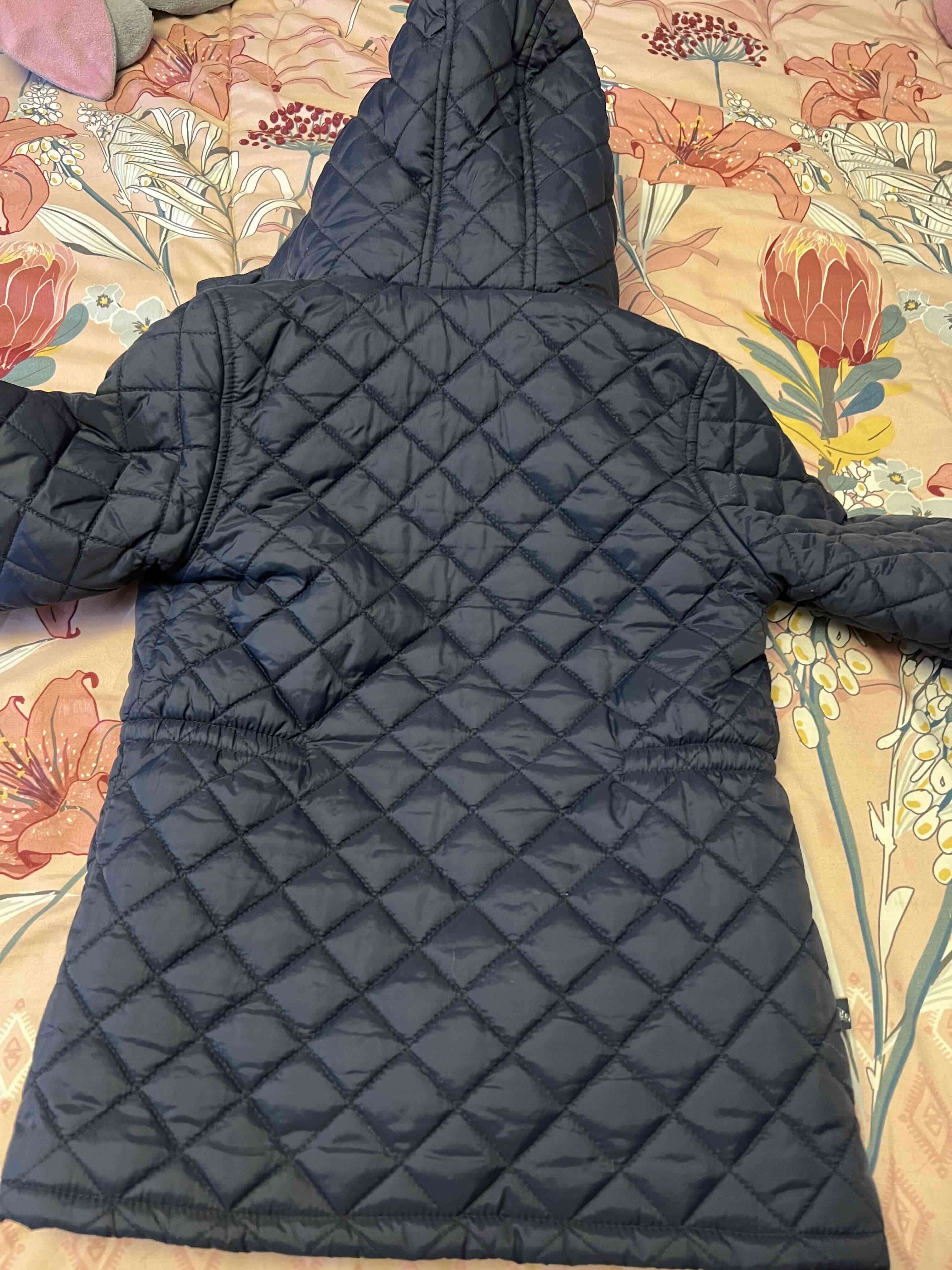 Parka Niña azul colegio Disney Princess talla 6 - miniatura 5