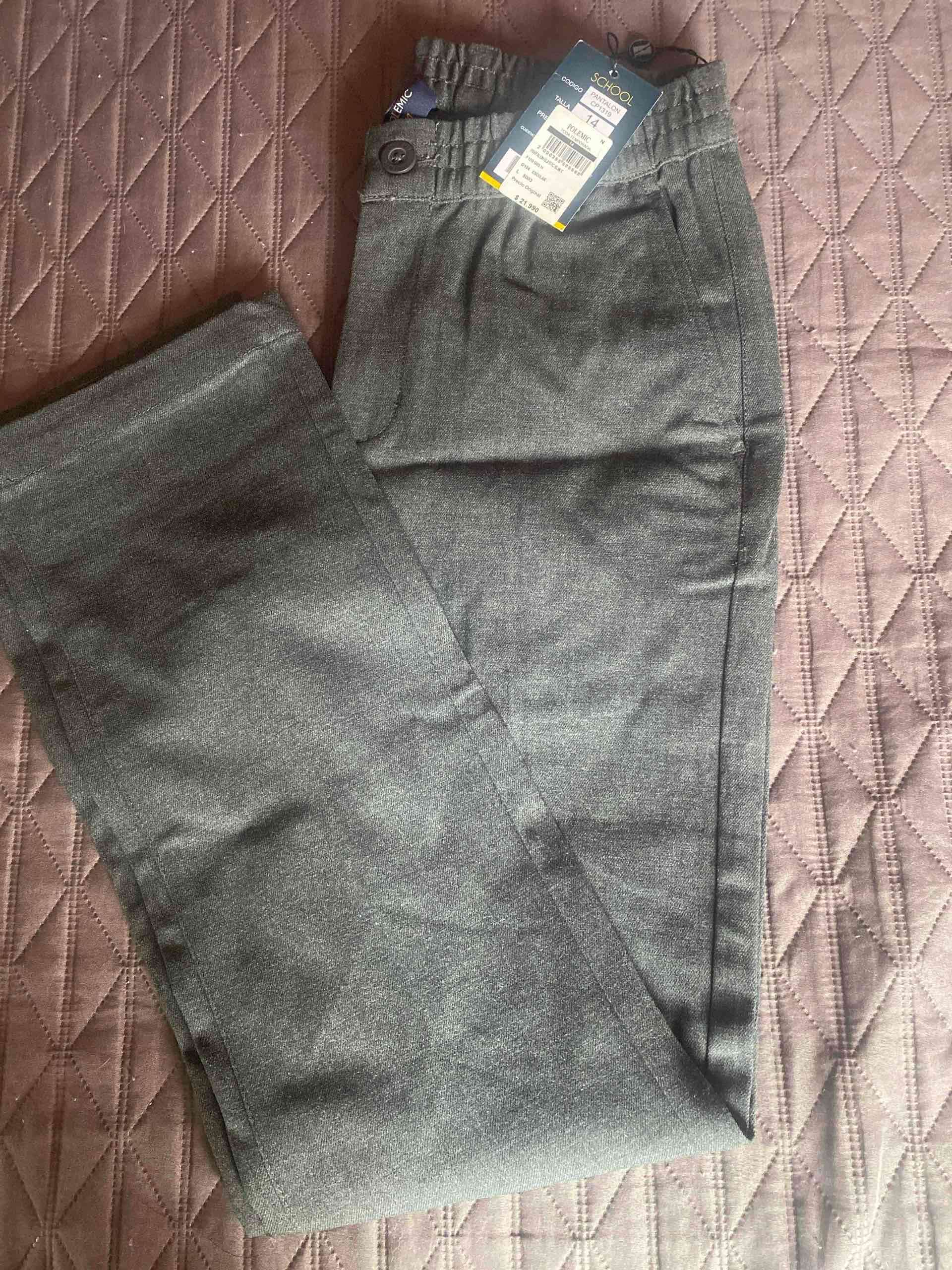 Pantalón Nuevo  gris escolar T-14