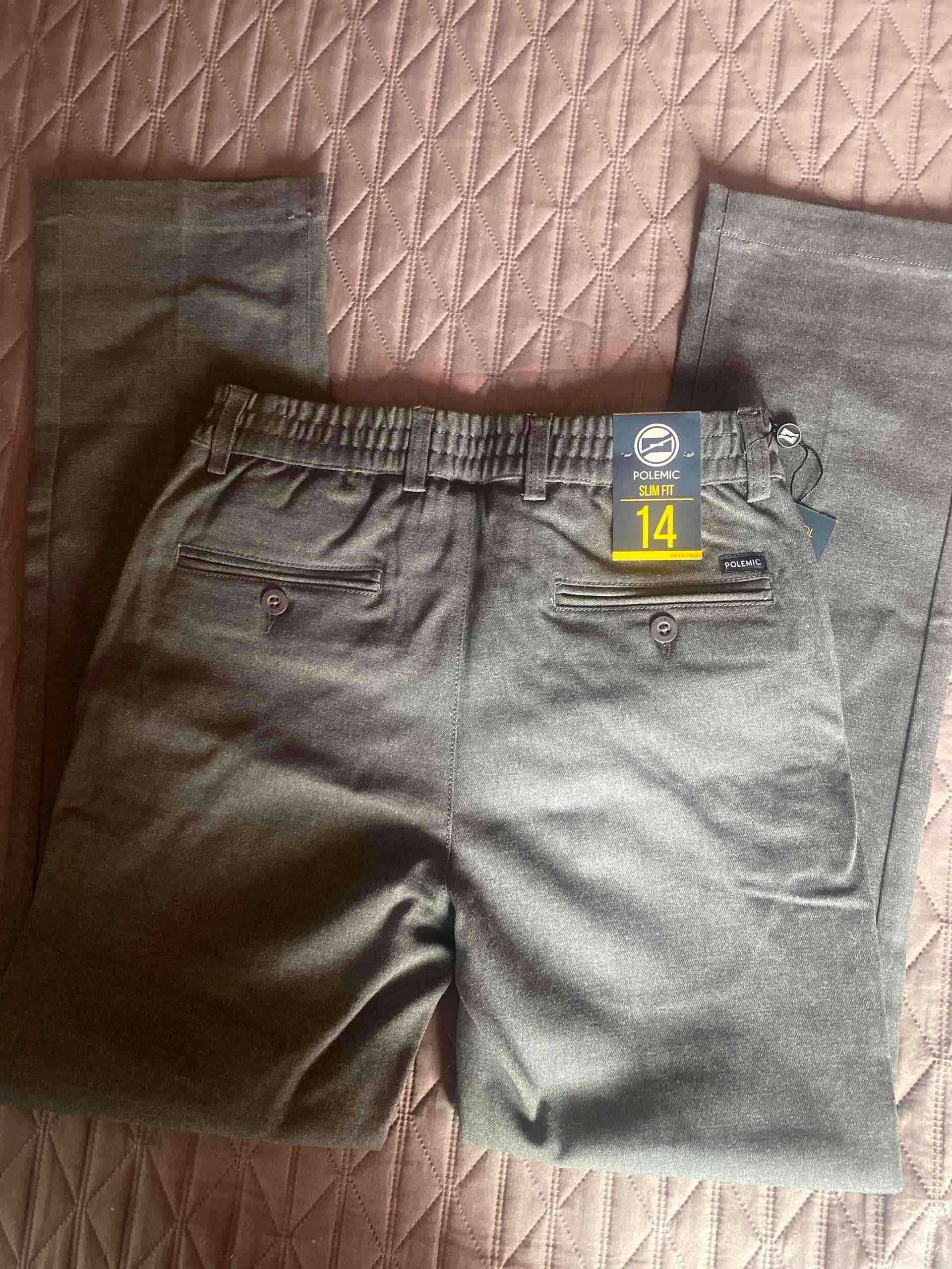 Pantalón Nuevo  gris escolar T-14 - miniatura 4