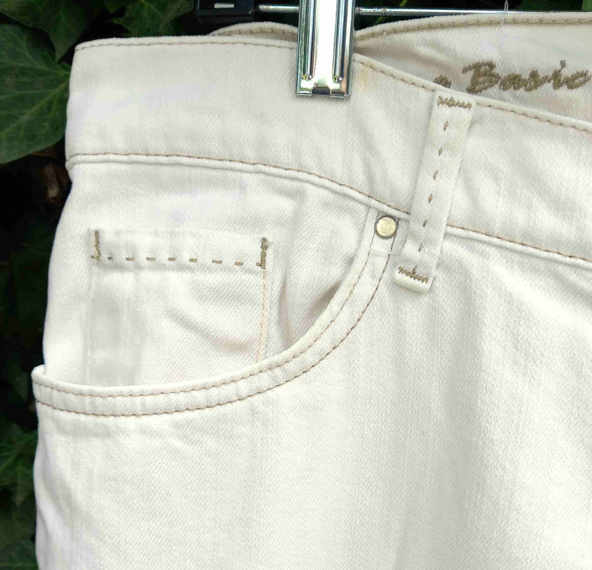 Pantalones blancos zara - miniatura 4