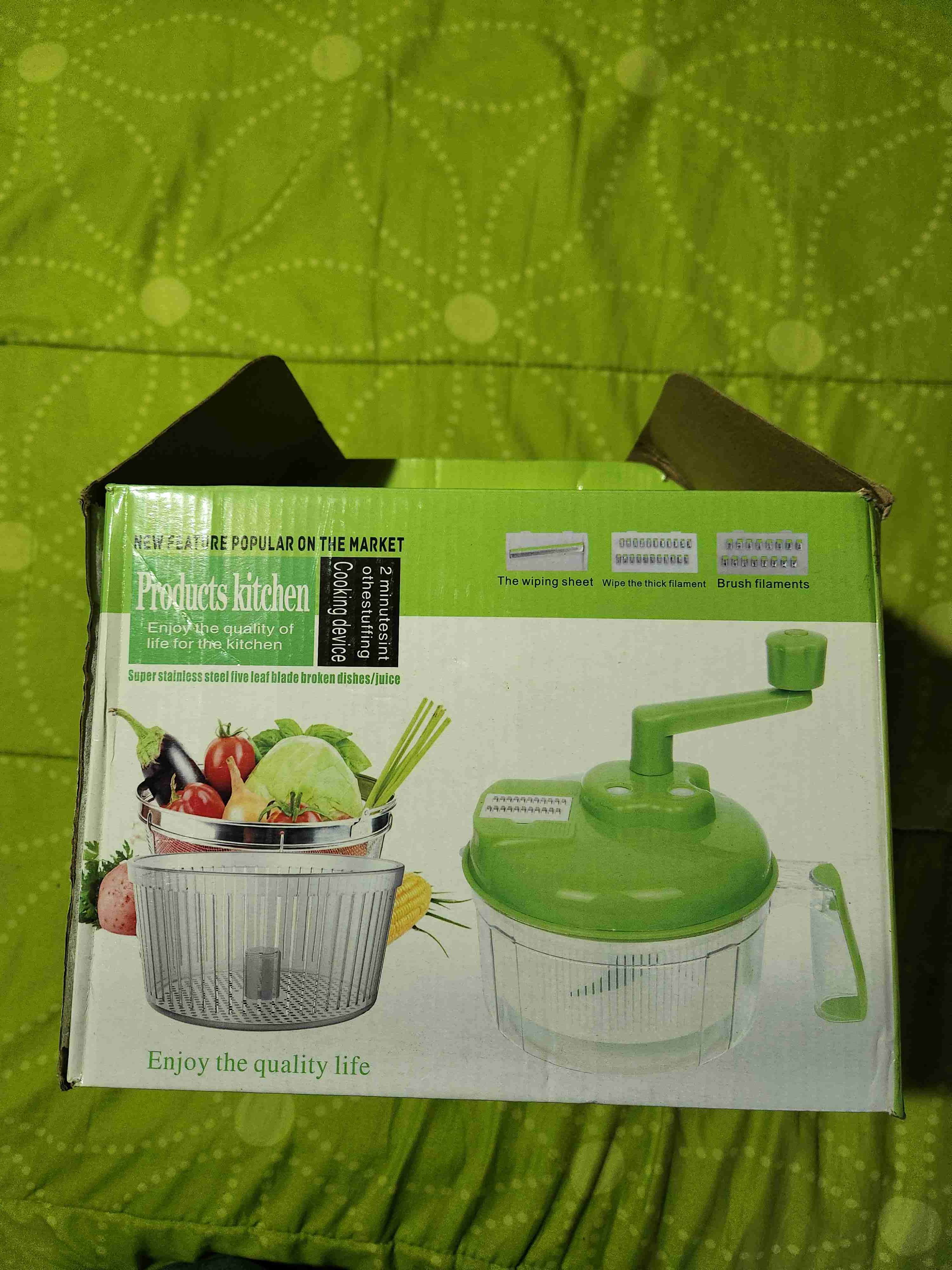 Exprimidor manual verde - miniatura 2