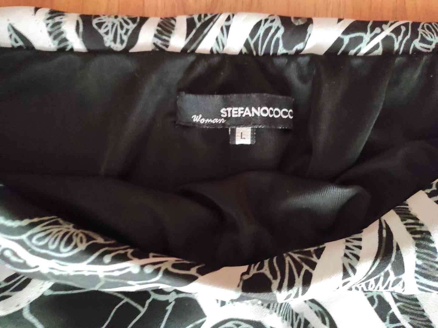 Falda estampada blanco y negro - miniatura 4