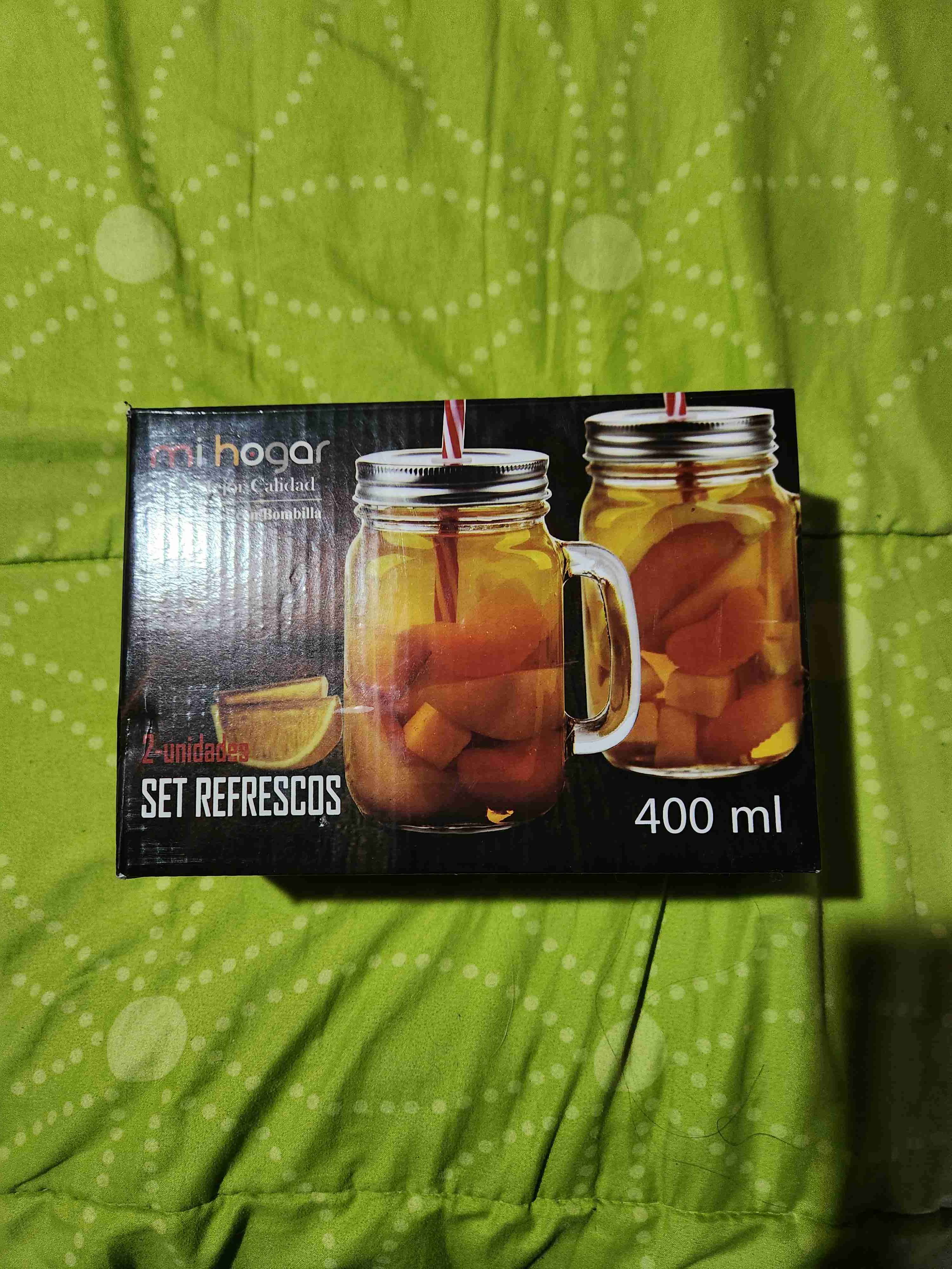 Set de jarros para refrescos 400 ml