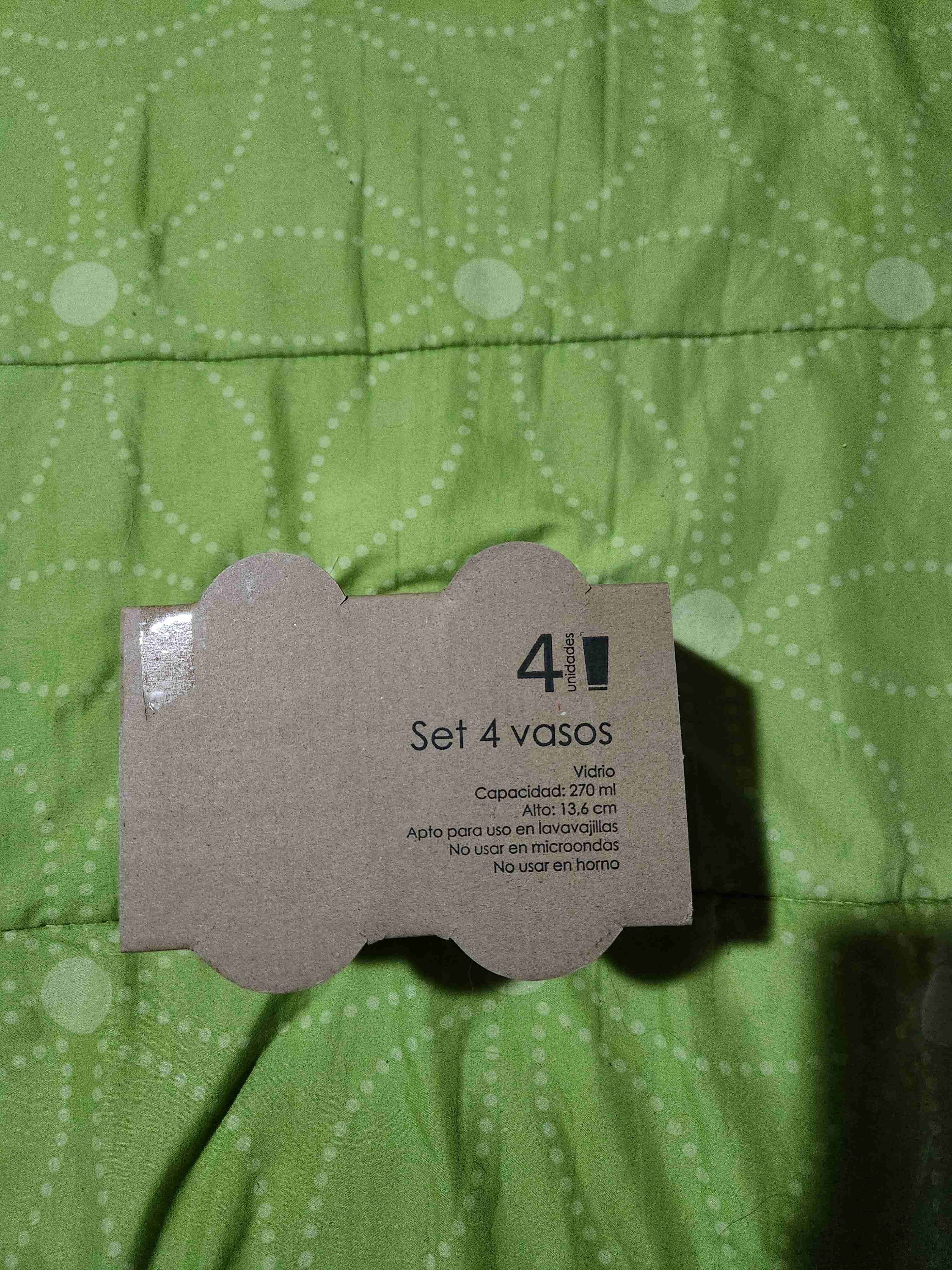 Set de vasos de vidrio - miniatura 3