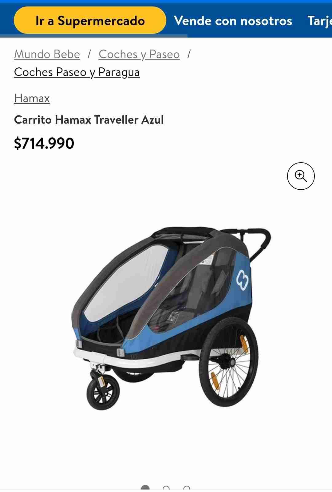Carrito de paseo Hamax Traveller - miniatura 6