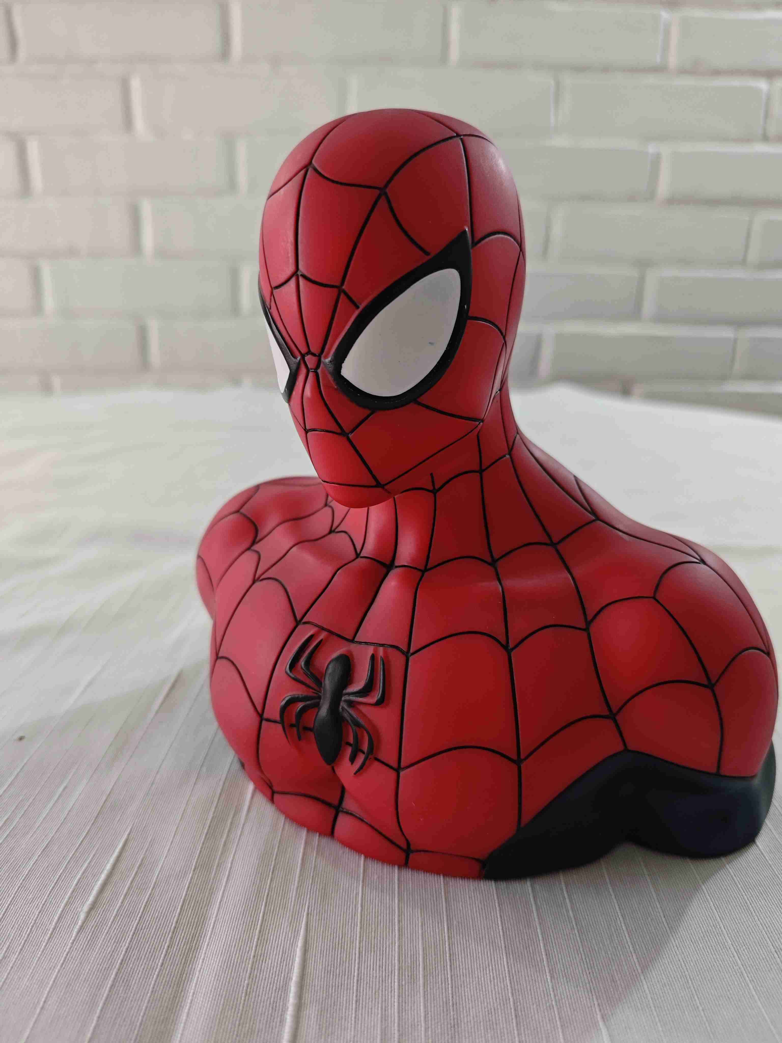 Figura busto de Spiderman (alcancía) - miniatura 2