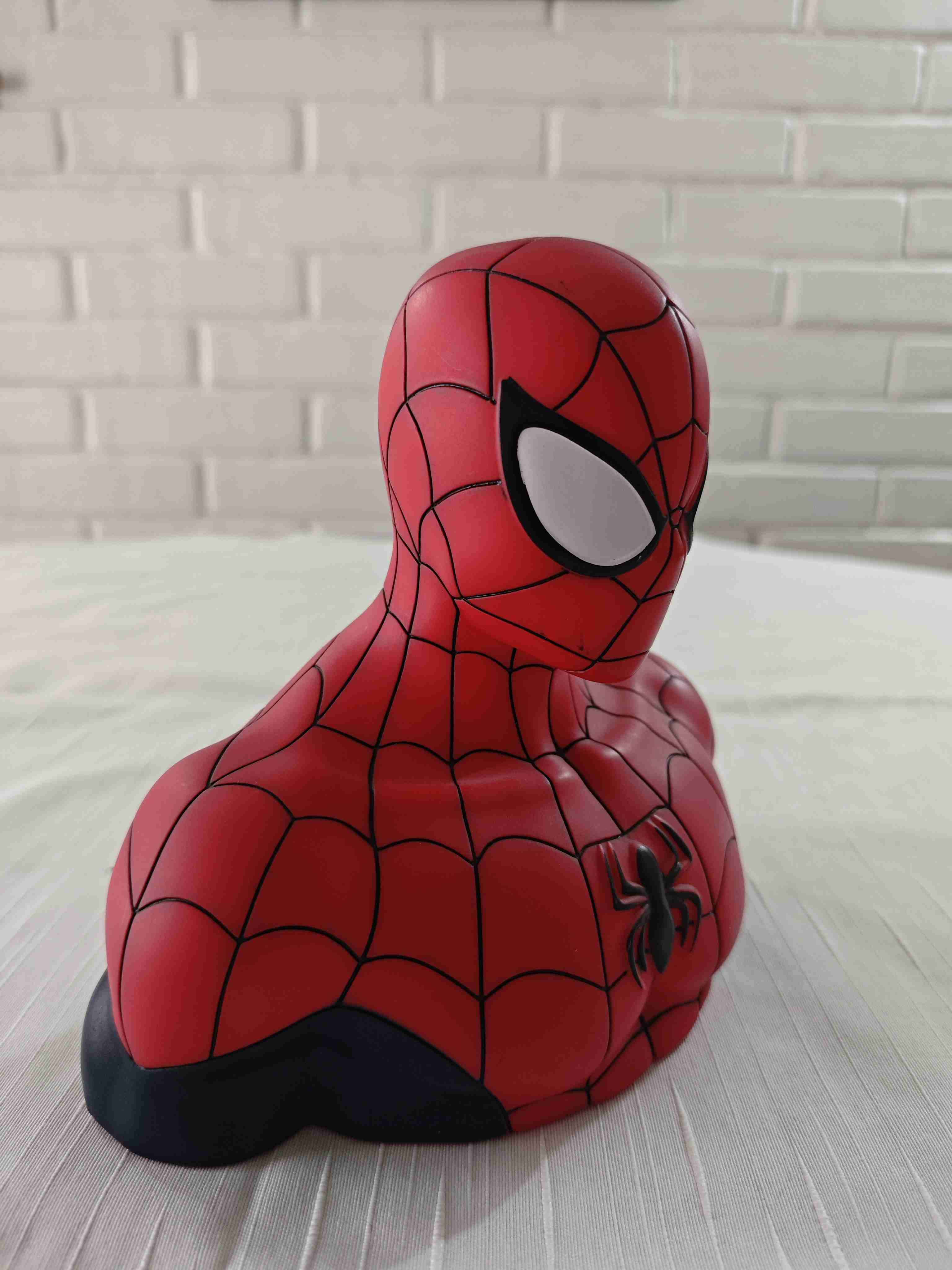 Figura busto de Spiderman (alcancía) - miniatura 4