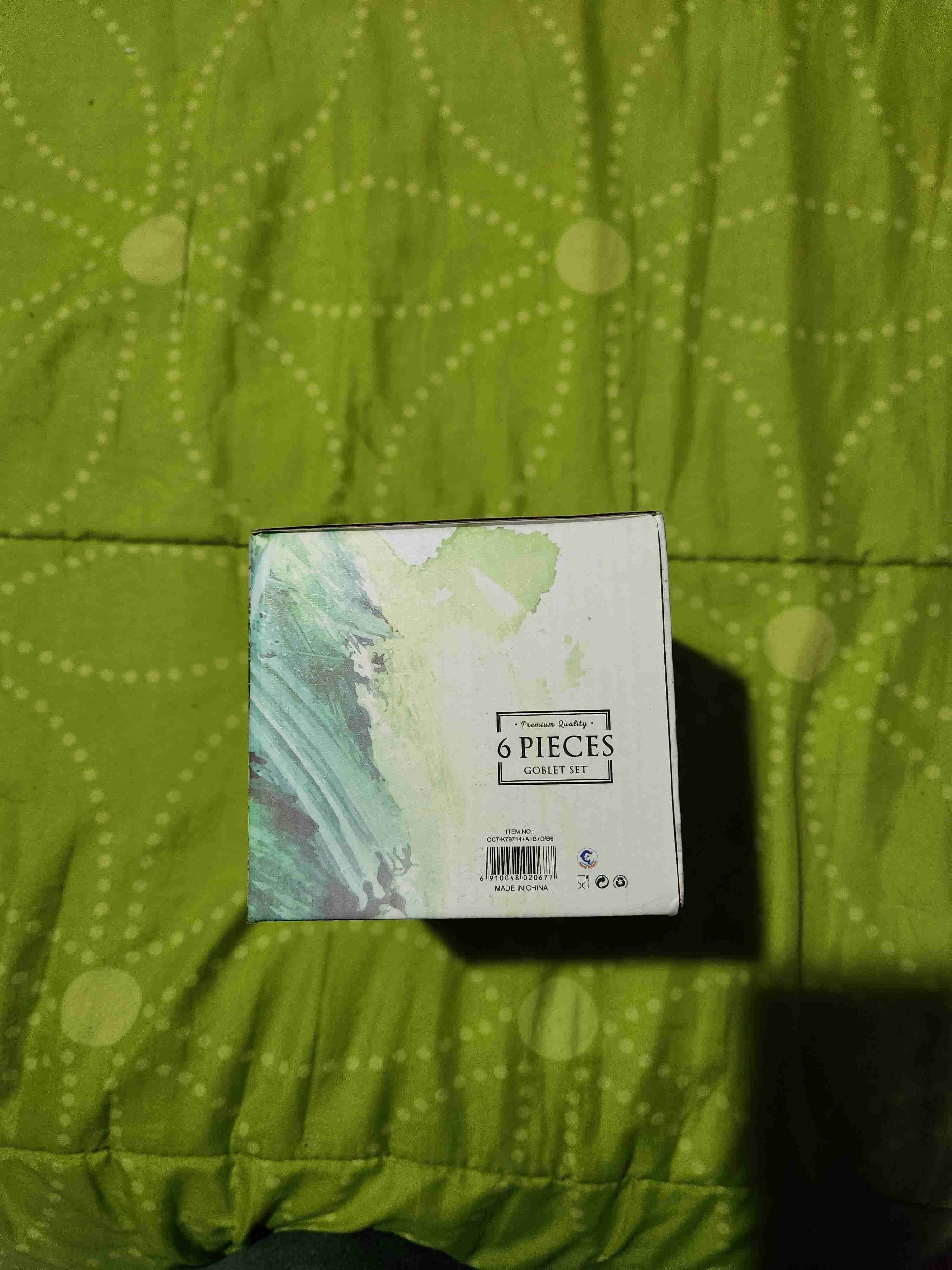 Set de copas de vidrio 6 piezas - miniatura 2