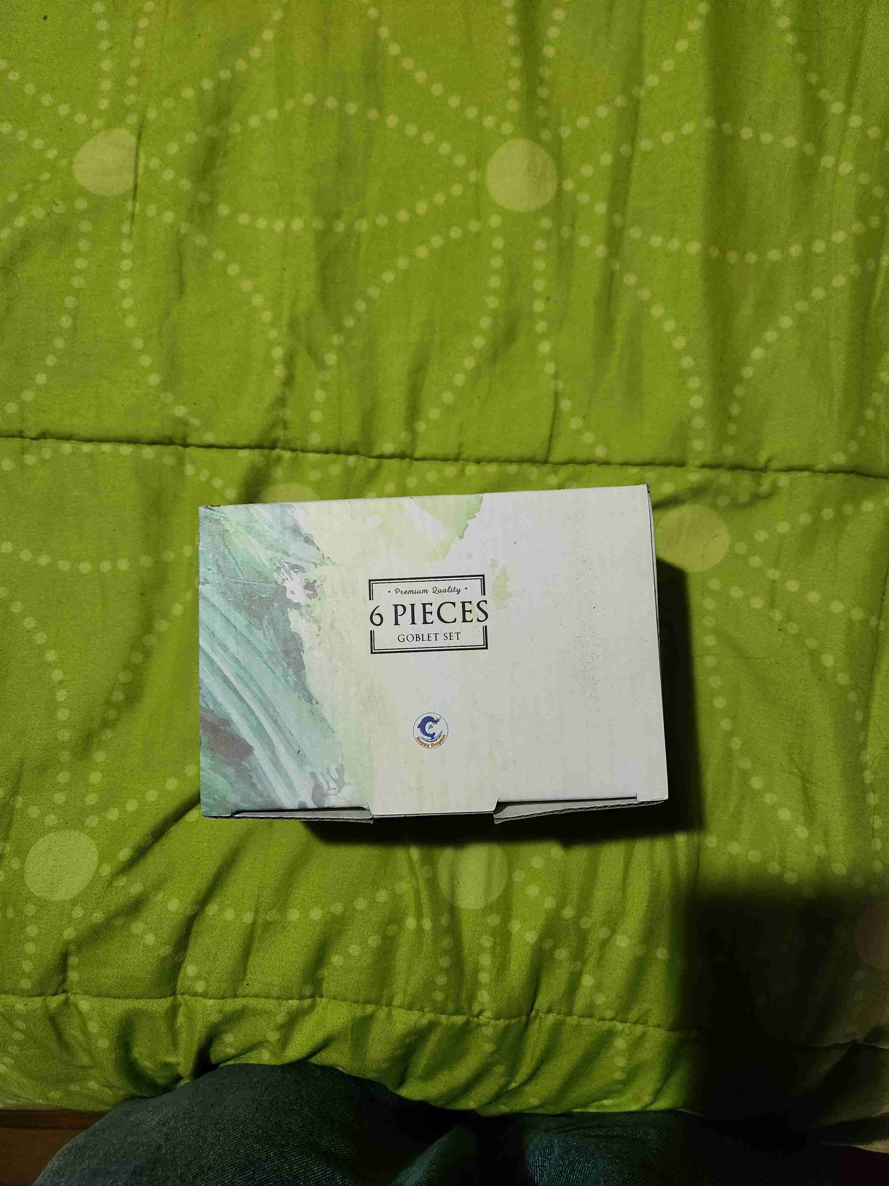 Set de copas de vidrio 6 piezas - miniatura 3