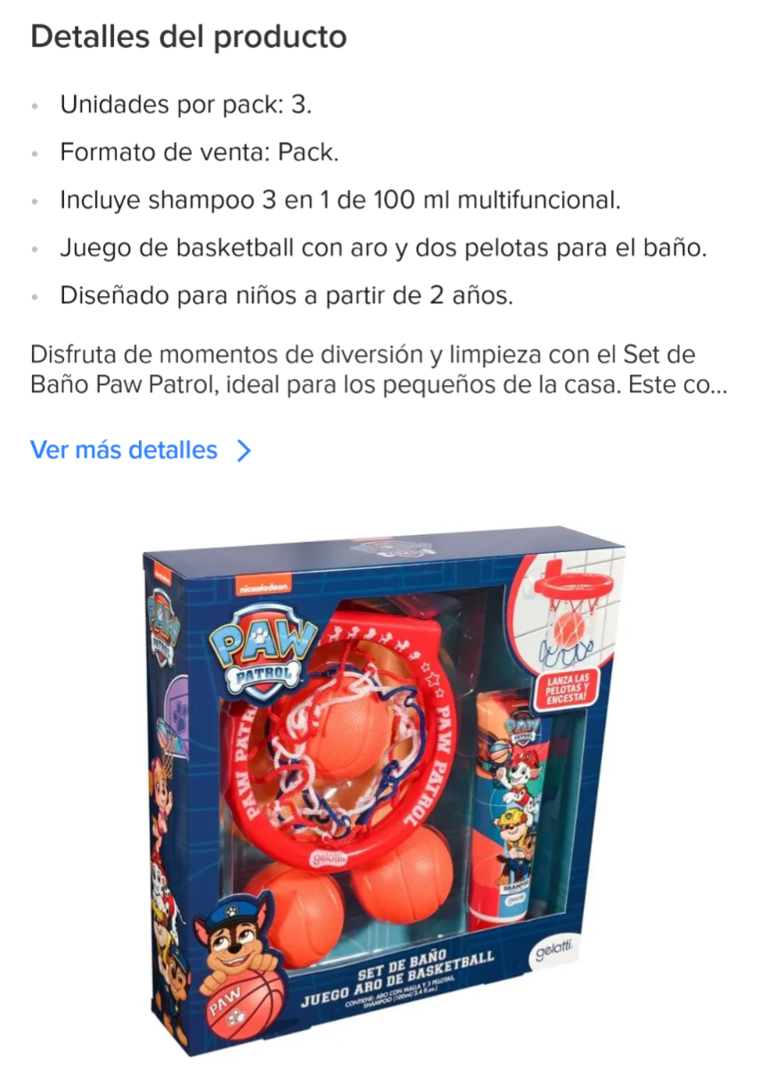 Set de baño Paw Patrol - miniatura 3