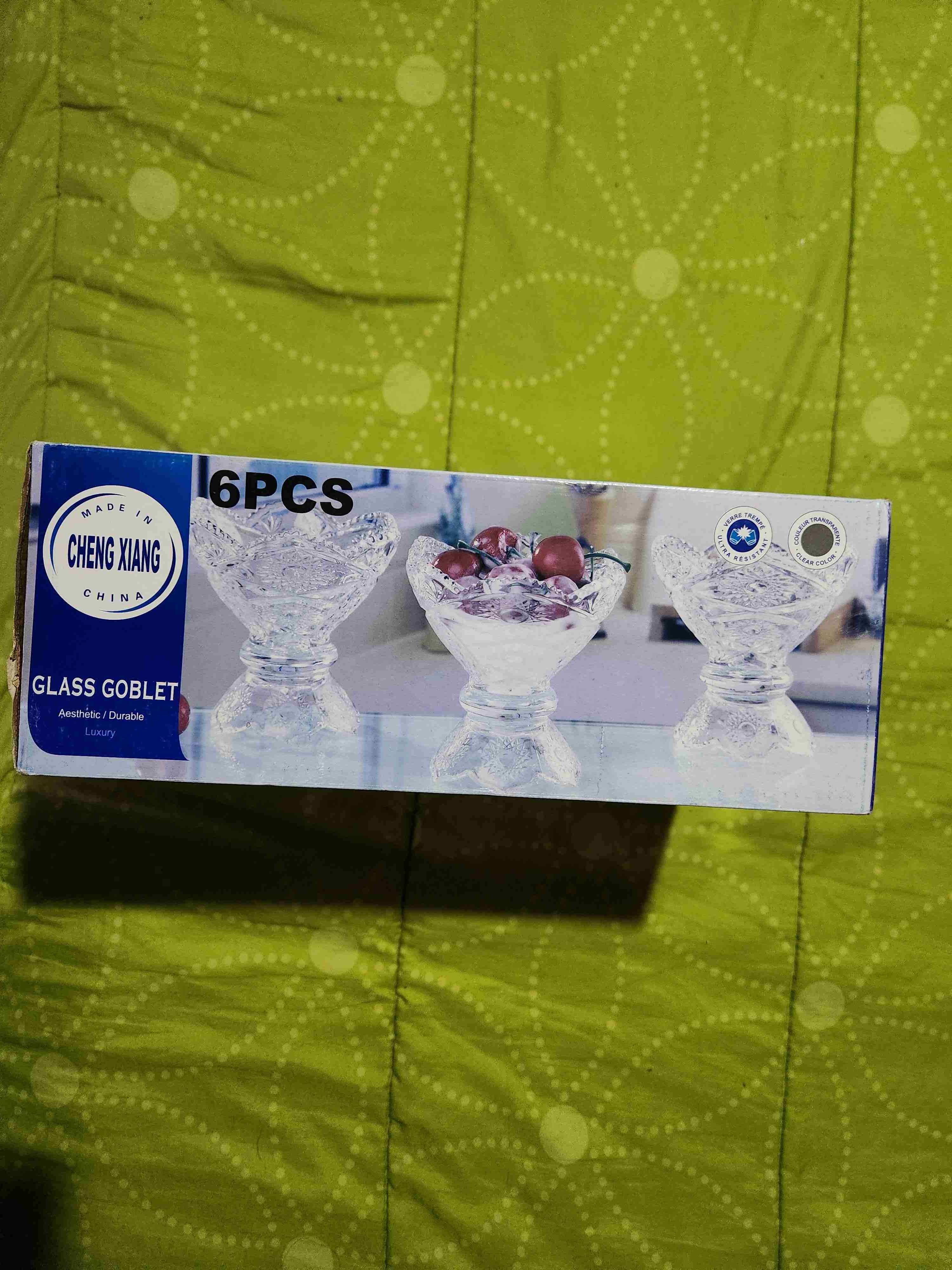 Set de copas de vidrio - miniatura 2