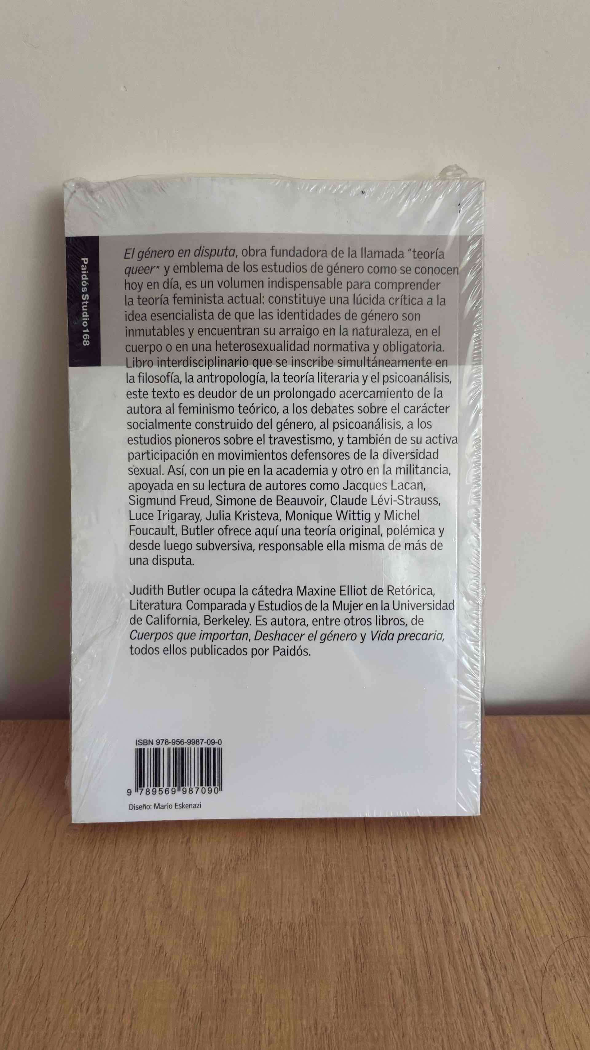 Libro Judith Butler El género en disputa - miniatura 2