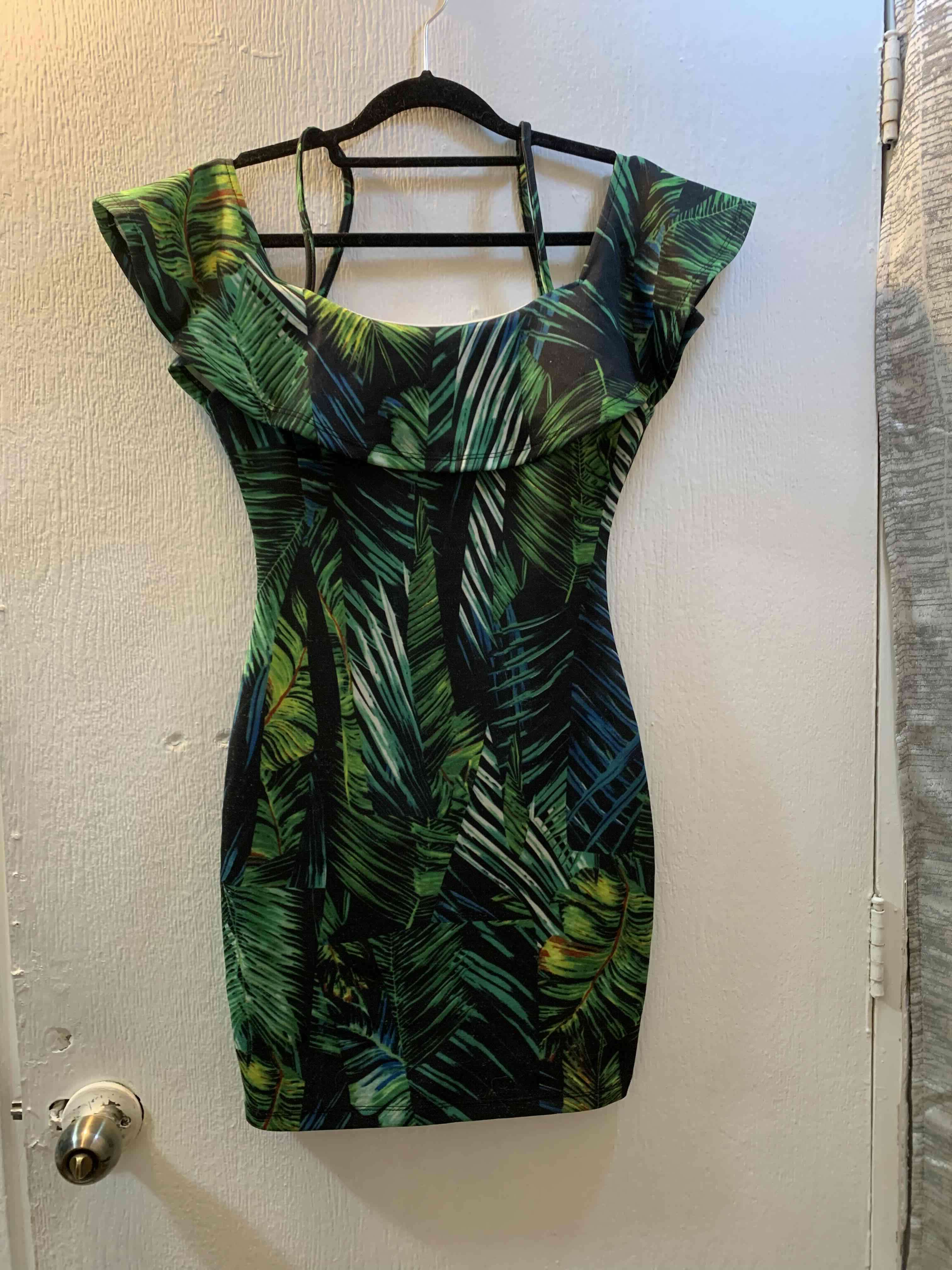 Vestido estampado tropical Mossimo - miniatura 3