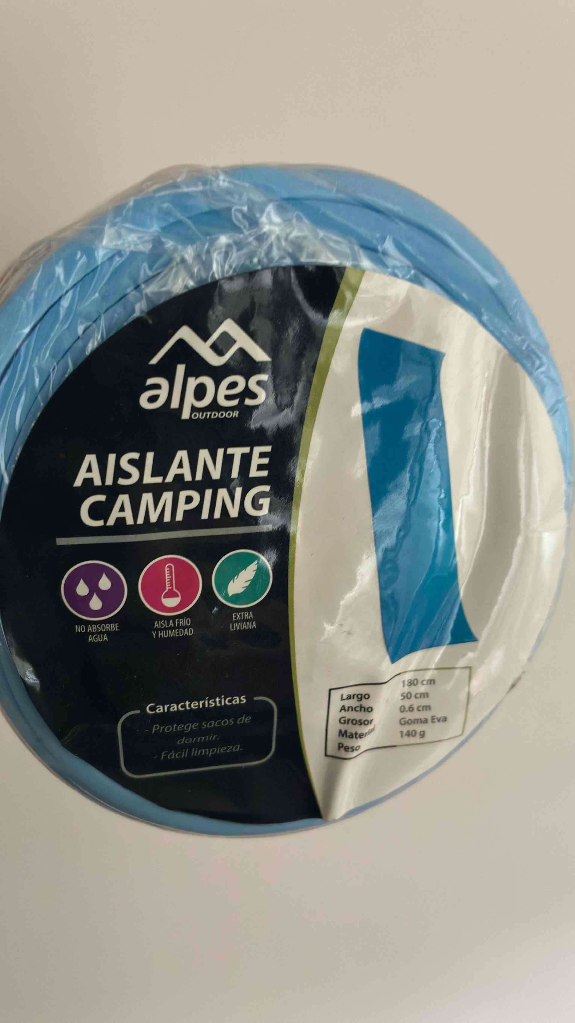 Colchoneta camping azul nueva - miniatura 2