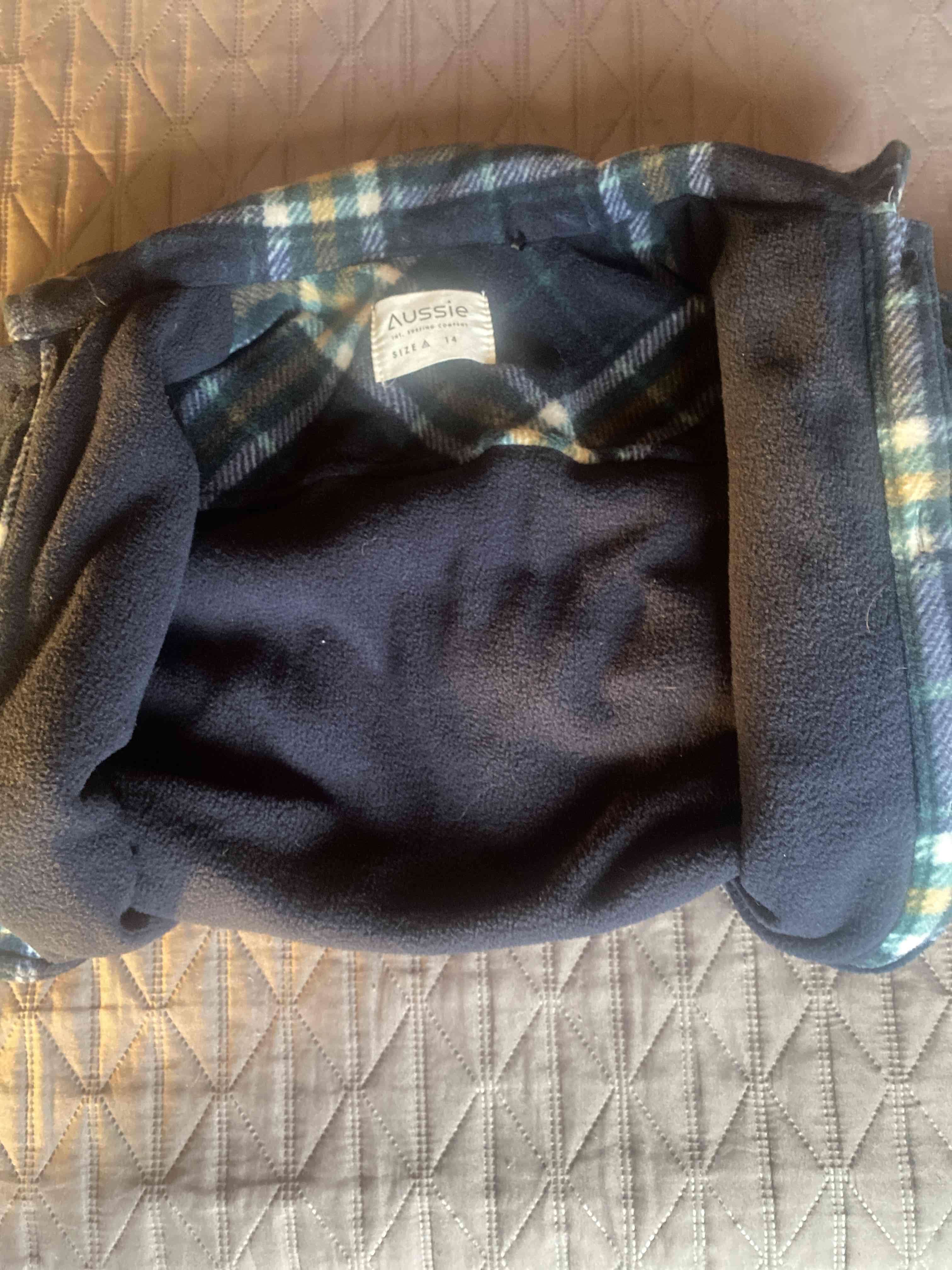 Chaqueta niño  Leñador azul marino Aussie Talla 14 - miniatura 6