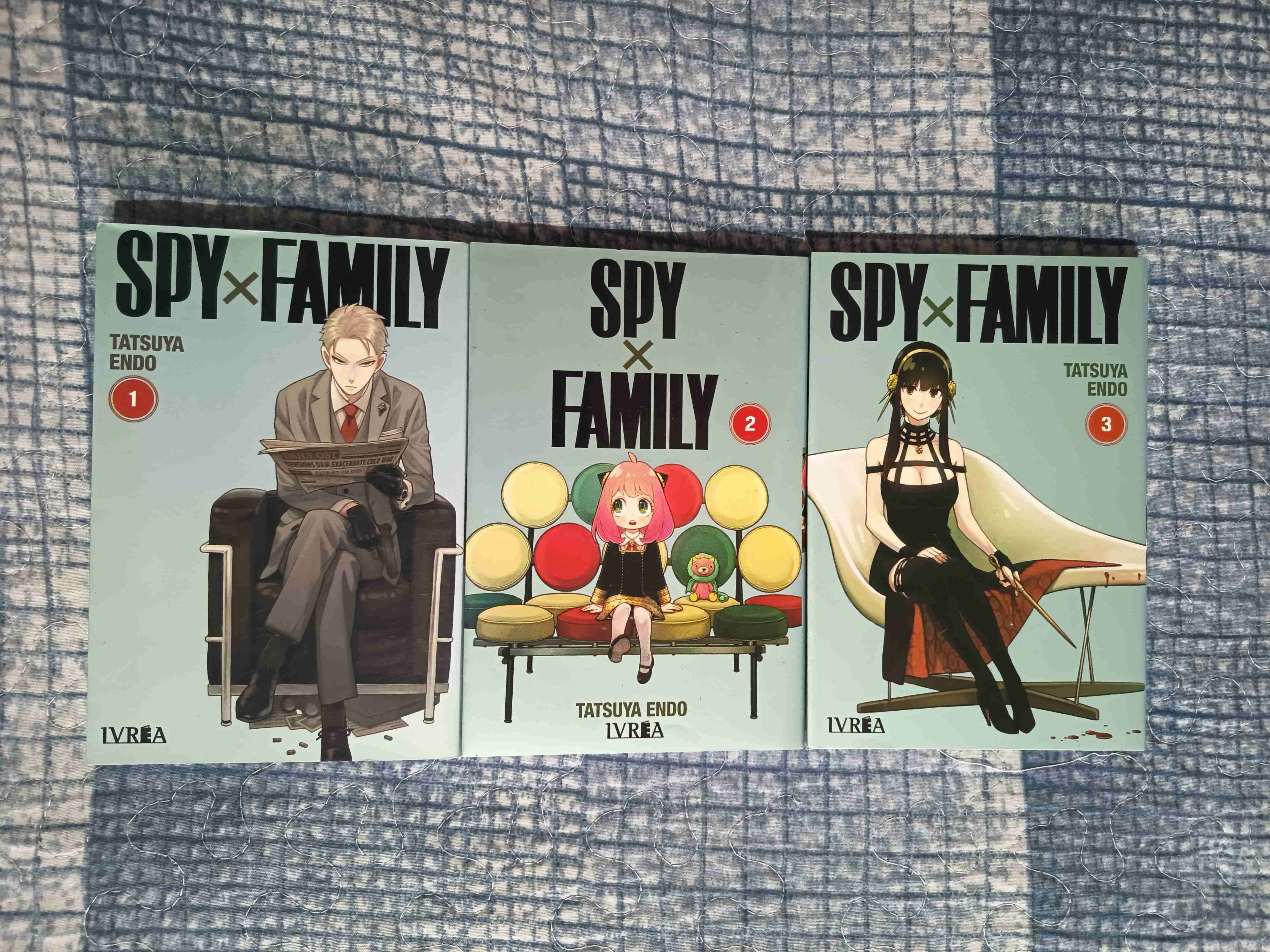 Mangas Spy x Family Tomos 1-3