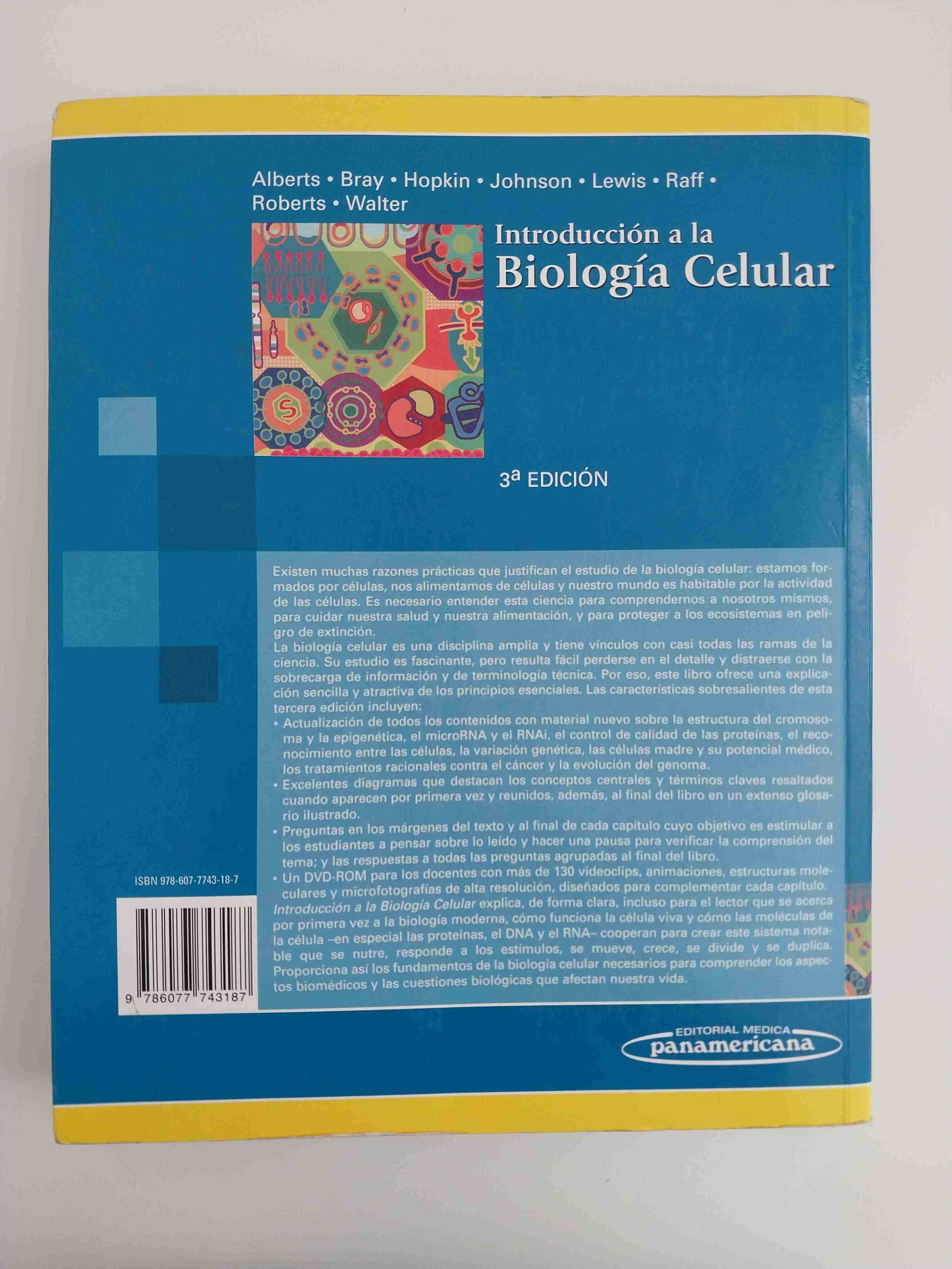 Libro Introducción a la Biología Celular - miniatura 2