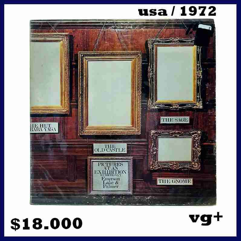 Vinilo Emerson, Lake & Palmer 1972