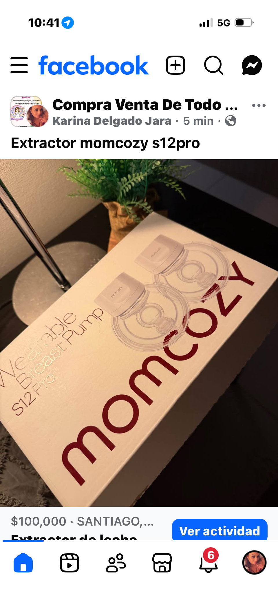 Extractor de Leche Momcozy S12 Pro