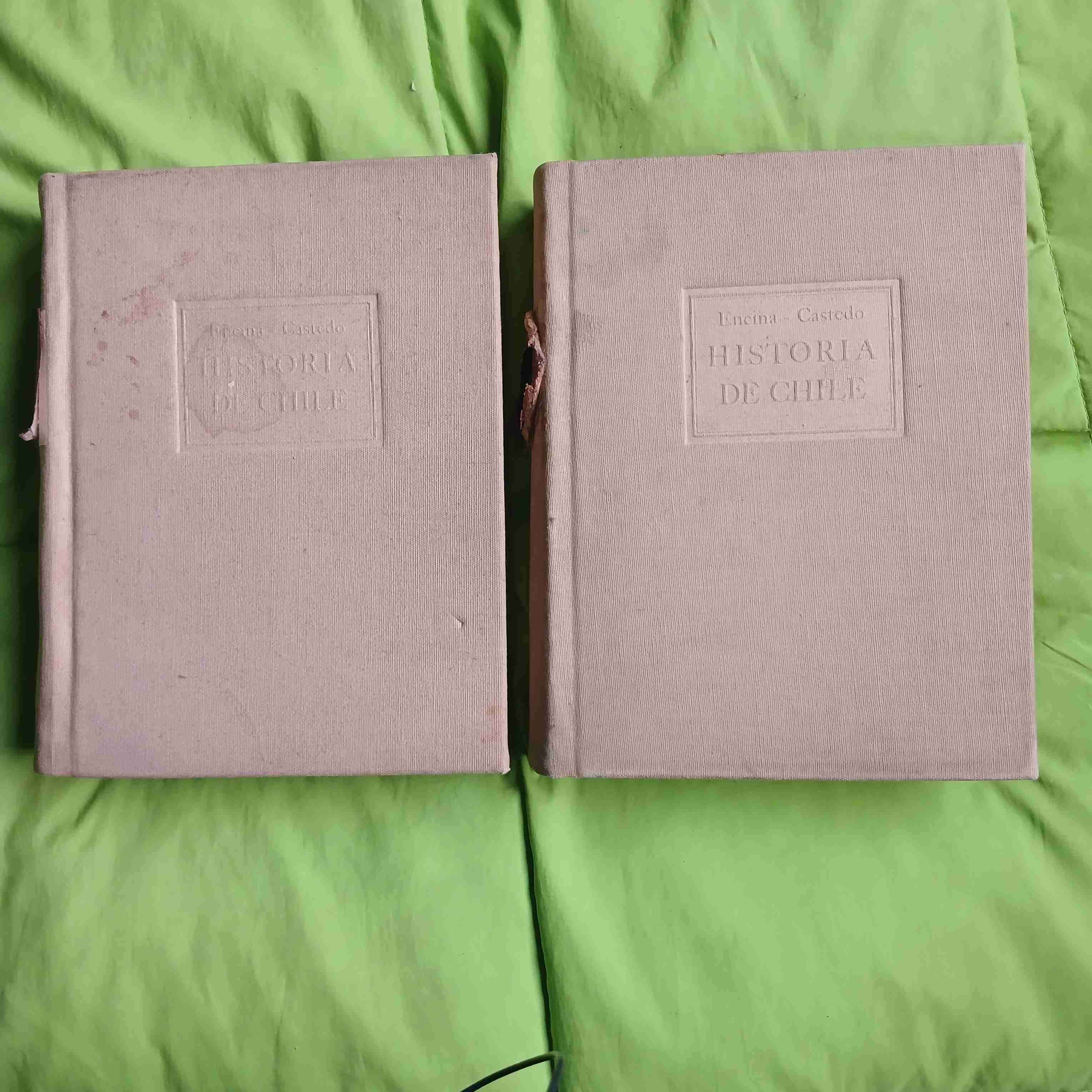 Libros Historia de Chile Encia-Castaeda 1956