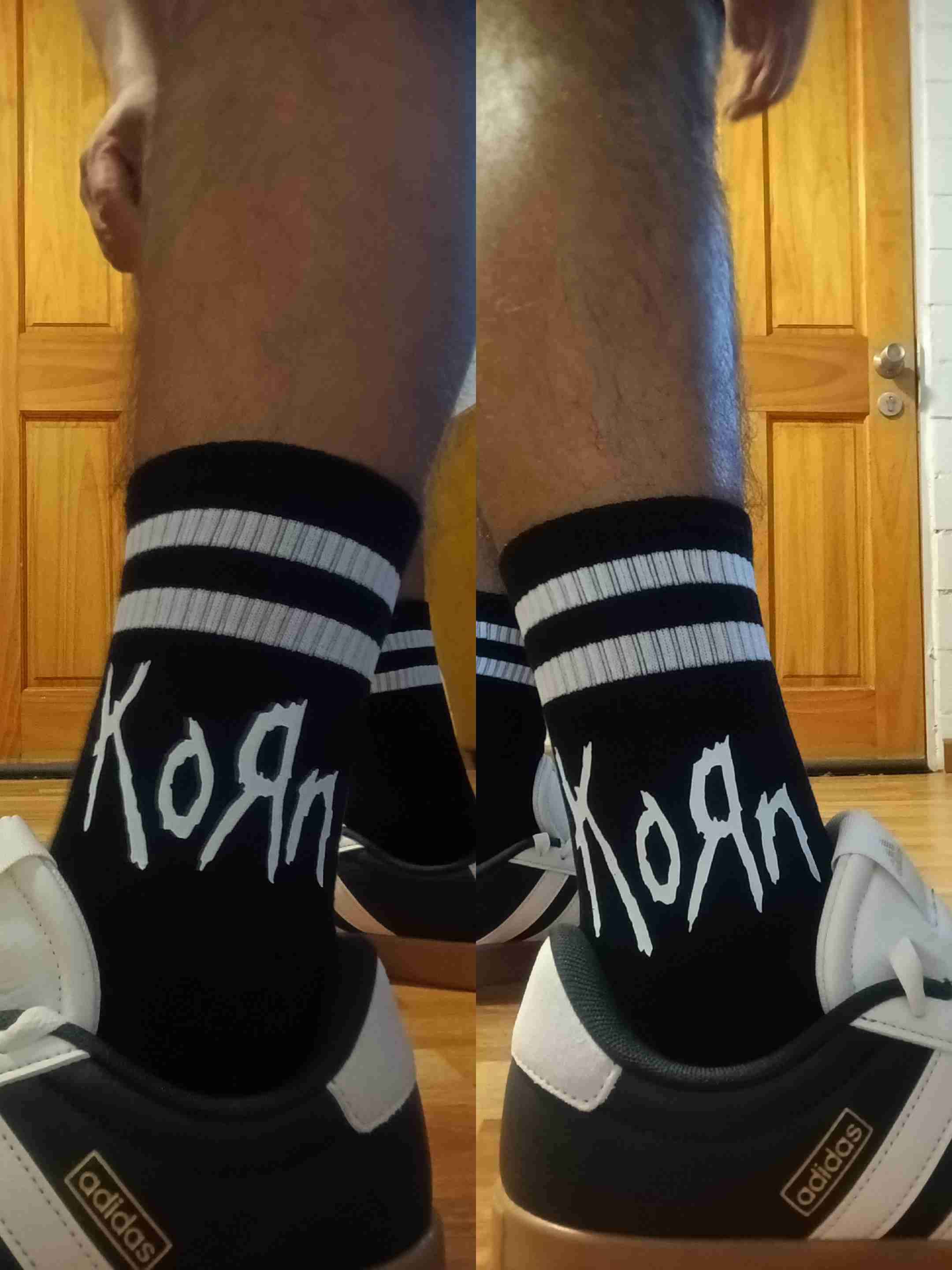 Calcetas negras Korn - miniatura 2