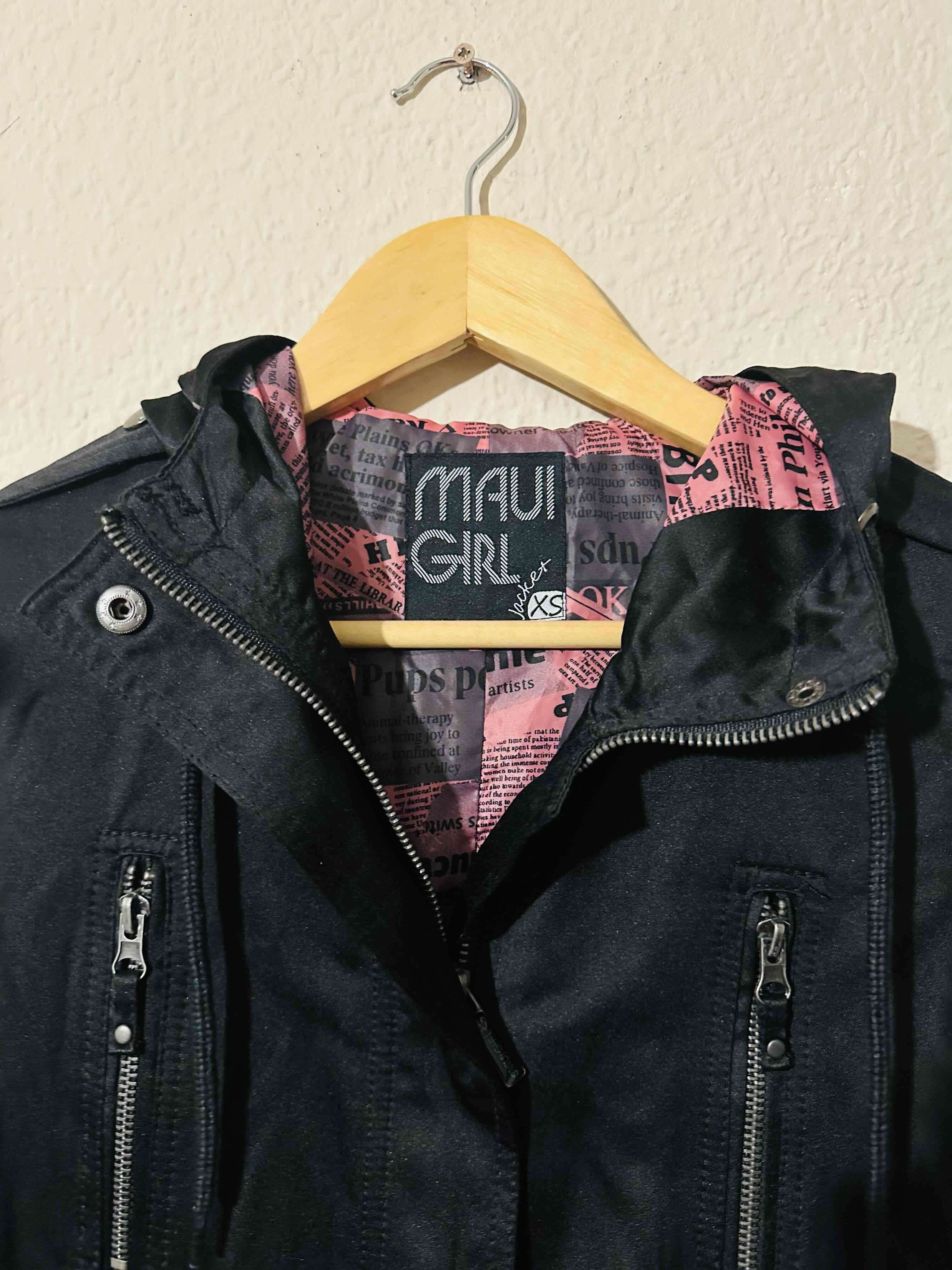 Chaqueta Maui negra XS