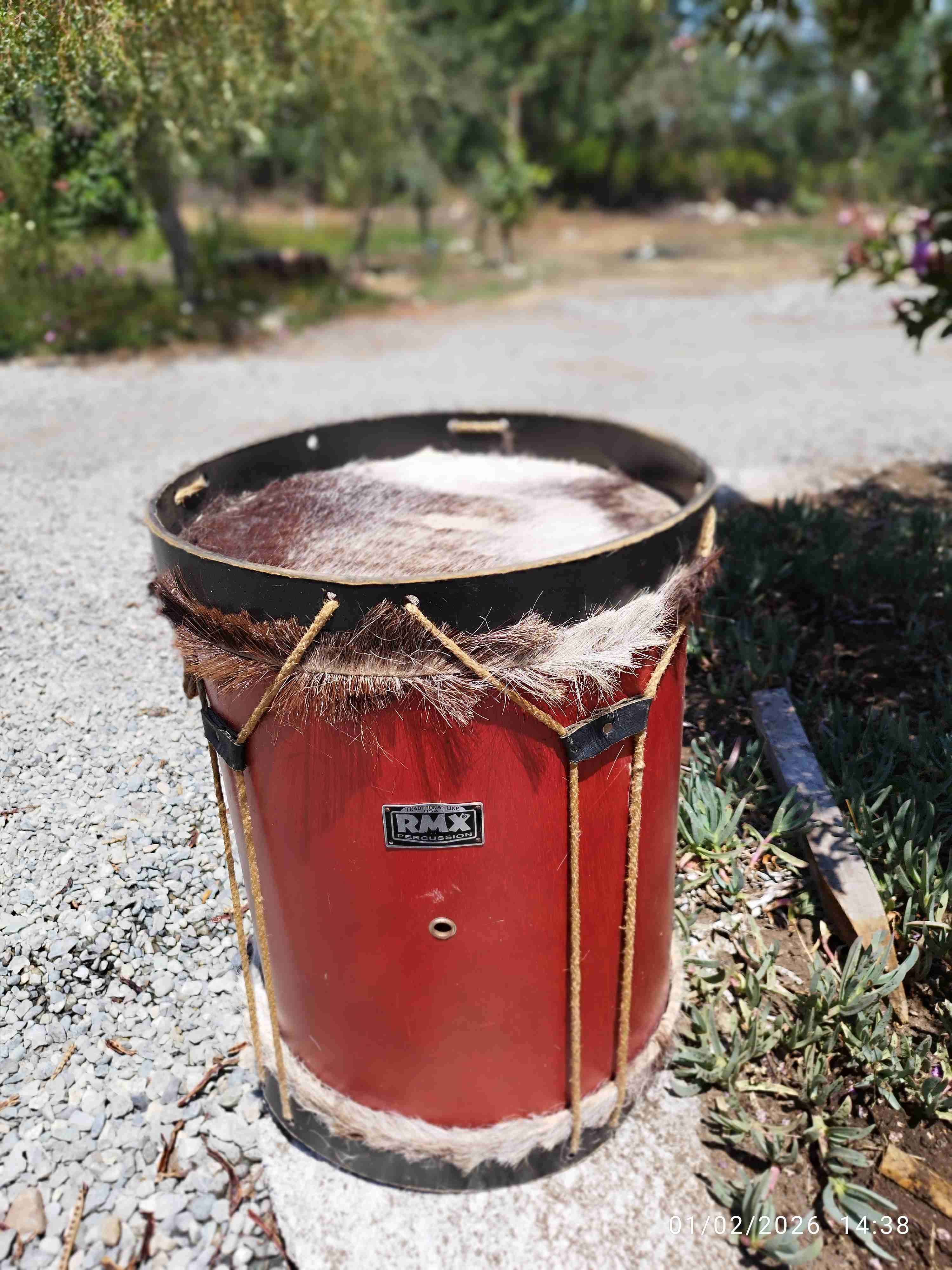 Bombo legüero rojo RMX - miniatura 2