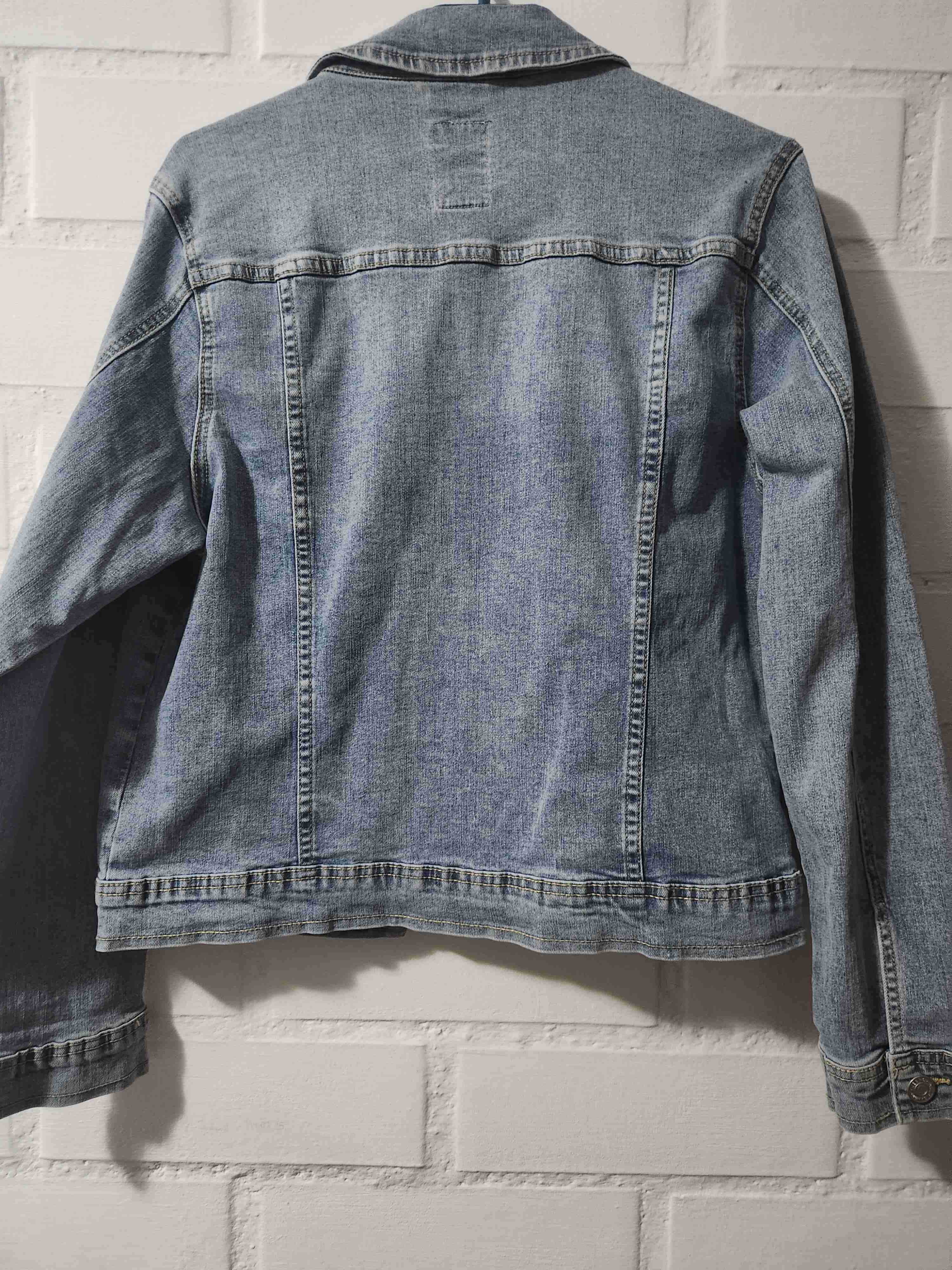 Chaqueta denim azul claro - miniatura 2