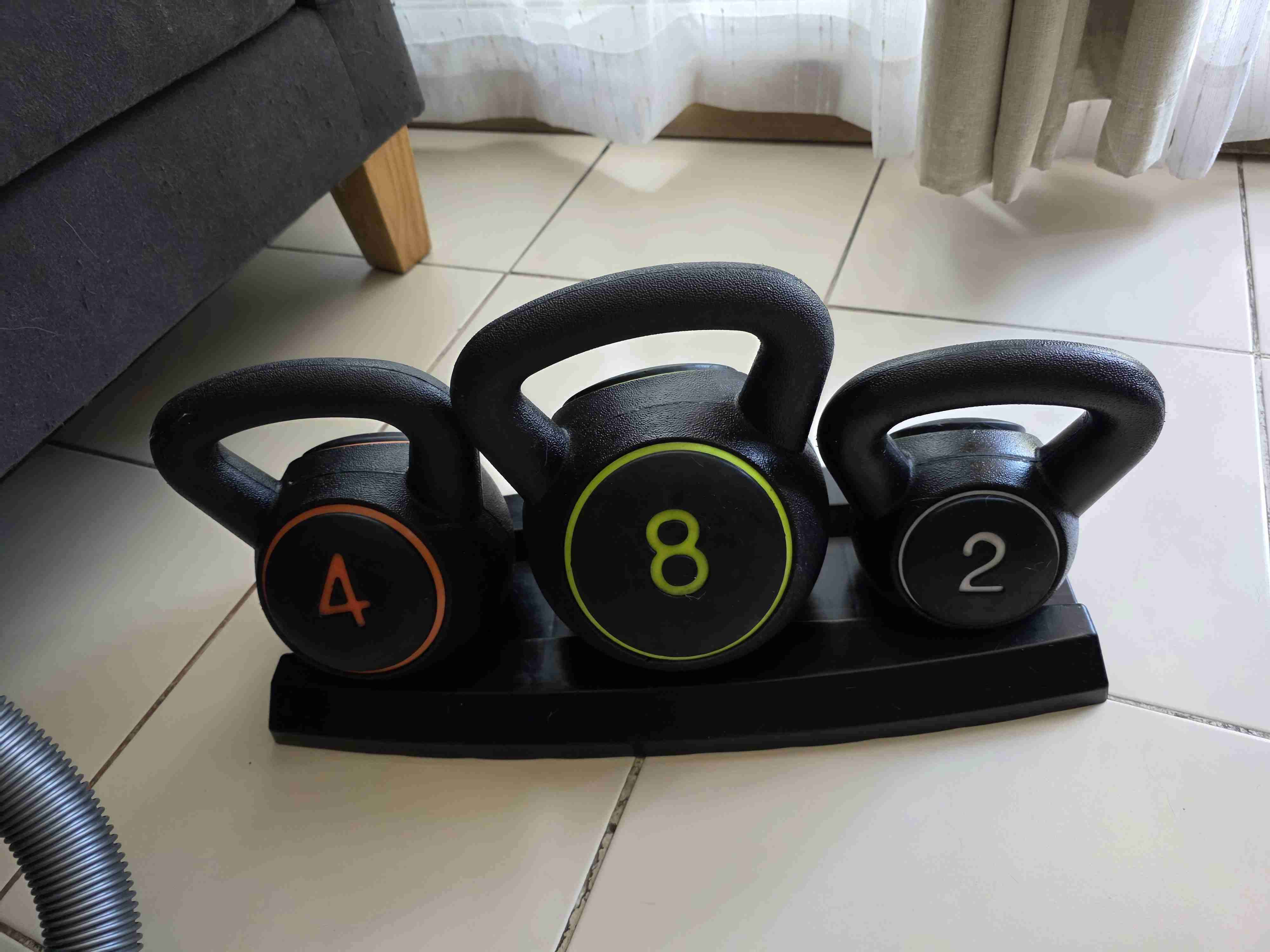 Set de pesas kettlebell 2-8kg