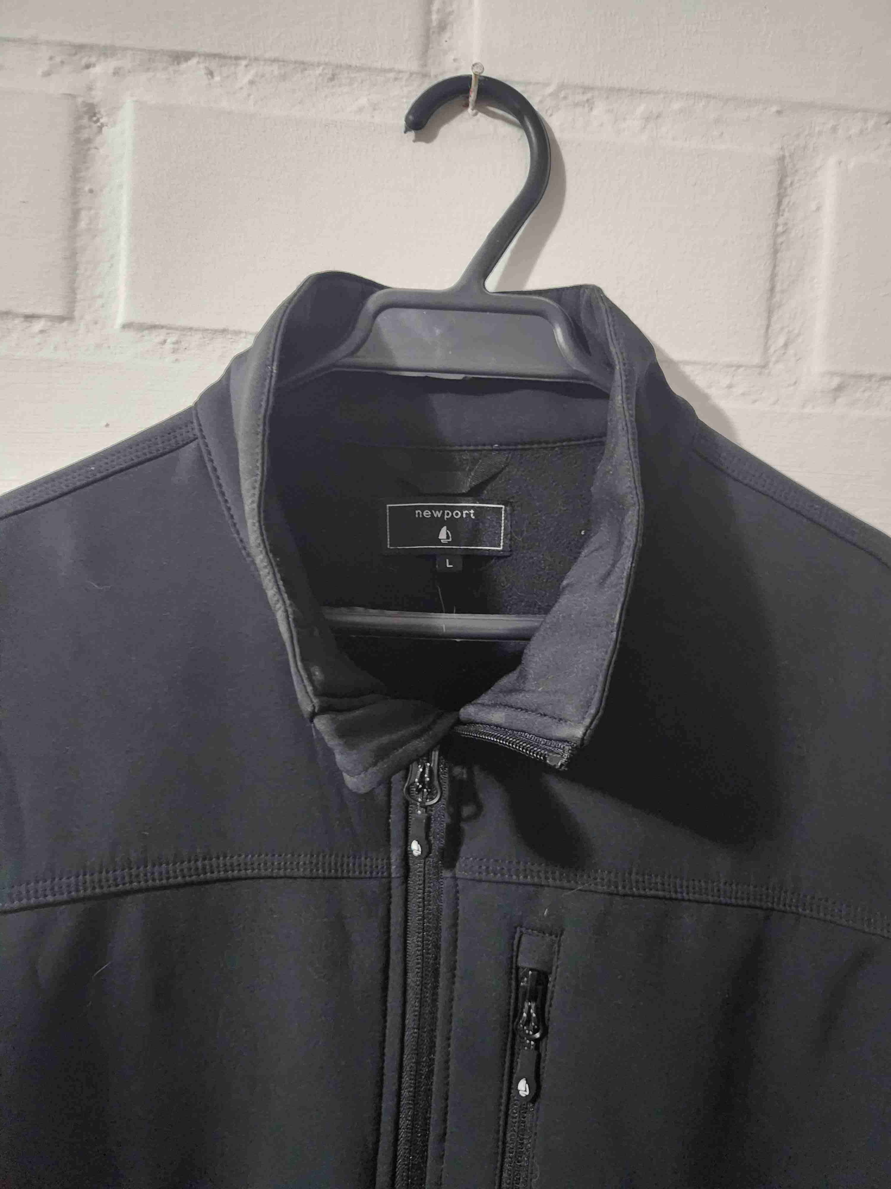 Chaqueta softshell negra - miniatura 3