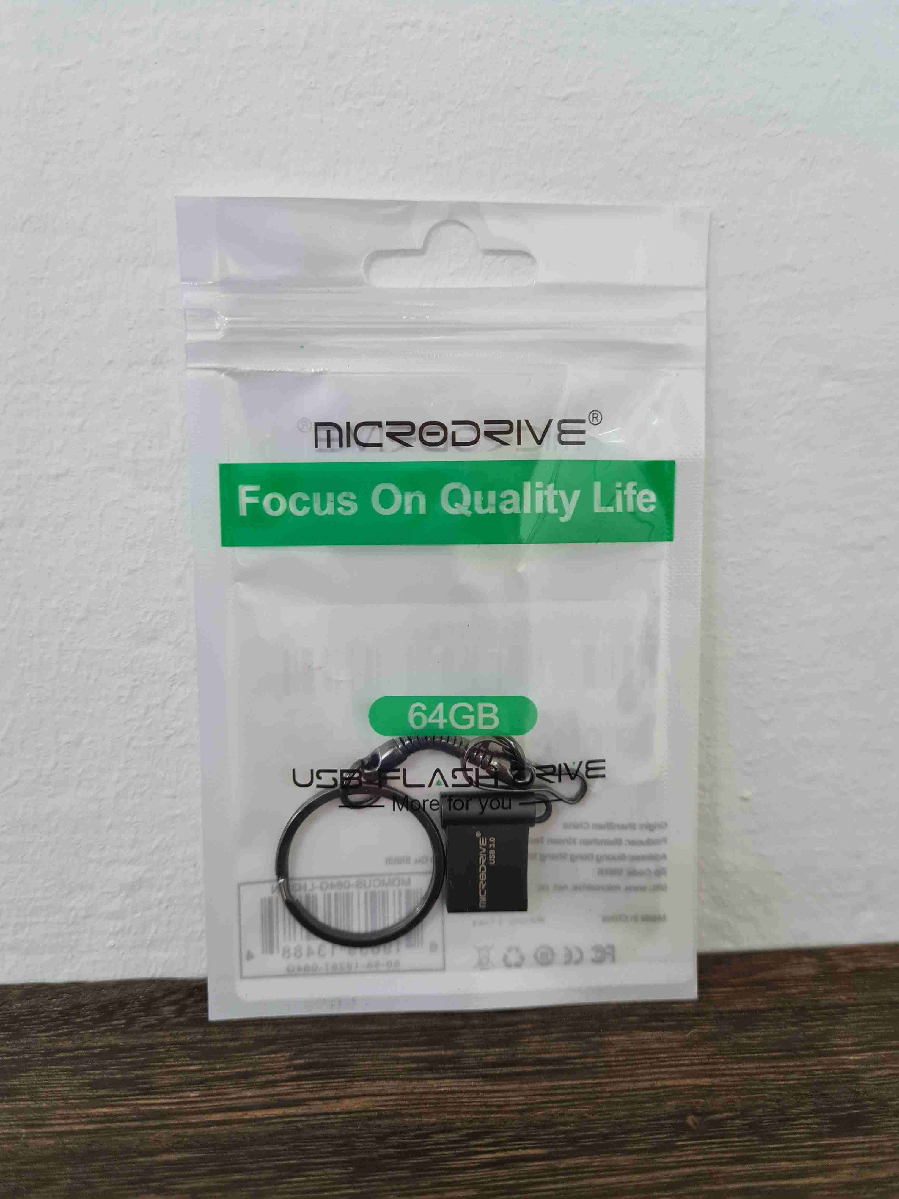 Pendrive Microdrive 64GB negro