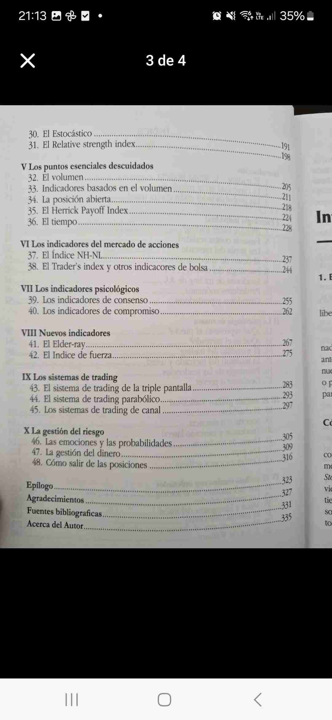 Libro 'Vivir del trading' de Alexander Elder - miniatura 3