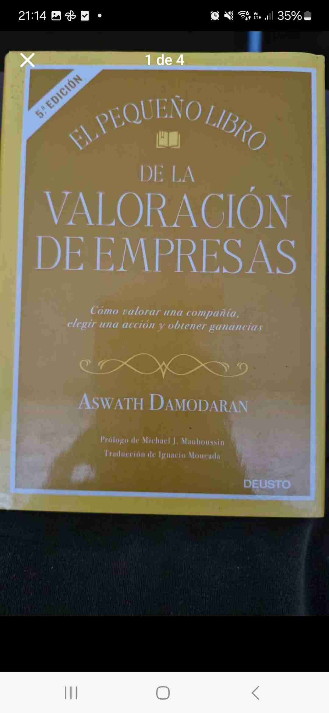 El pequeño libro de la valoración de empresas