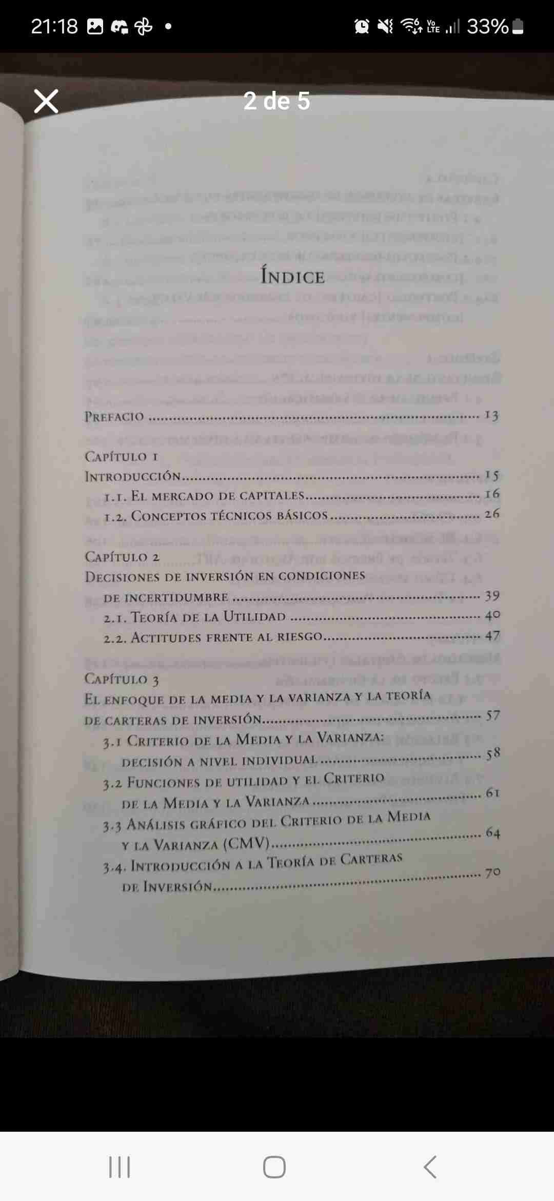 Libro Introducción al Análisis de Carteras - miniatura 2