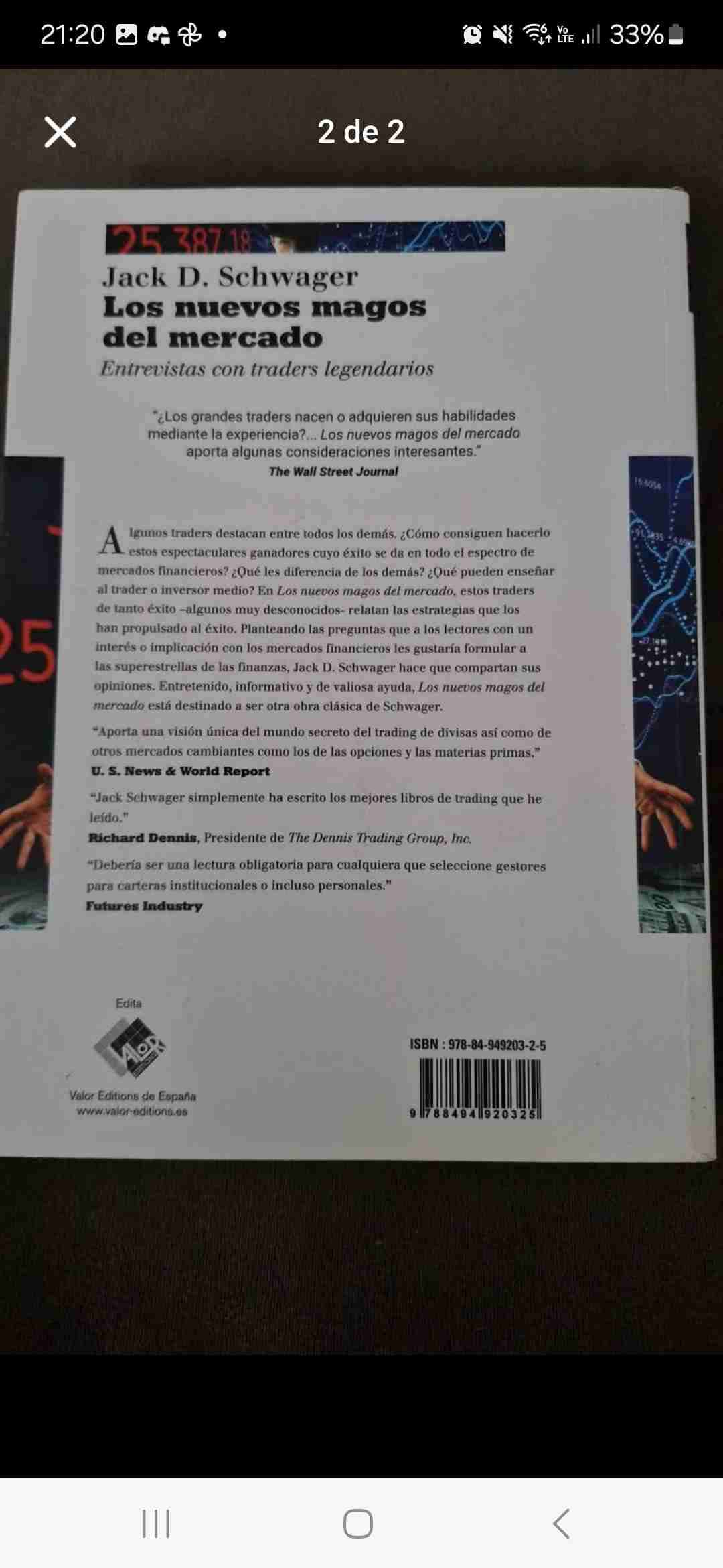 Libro 'Los nuevos magos del mercado' - miniatura 2