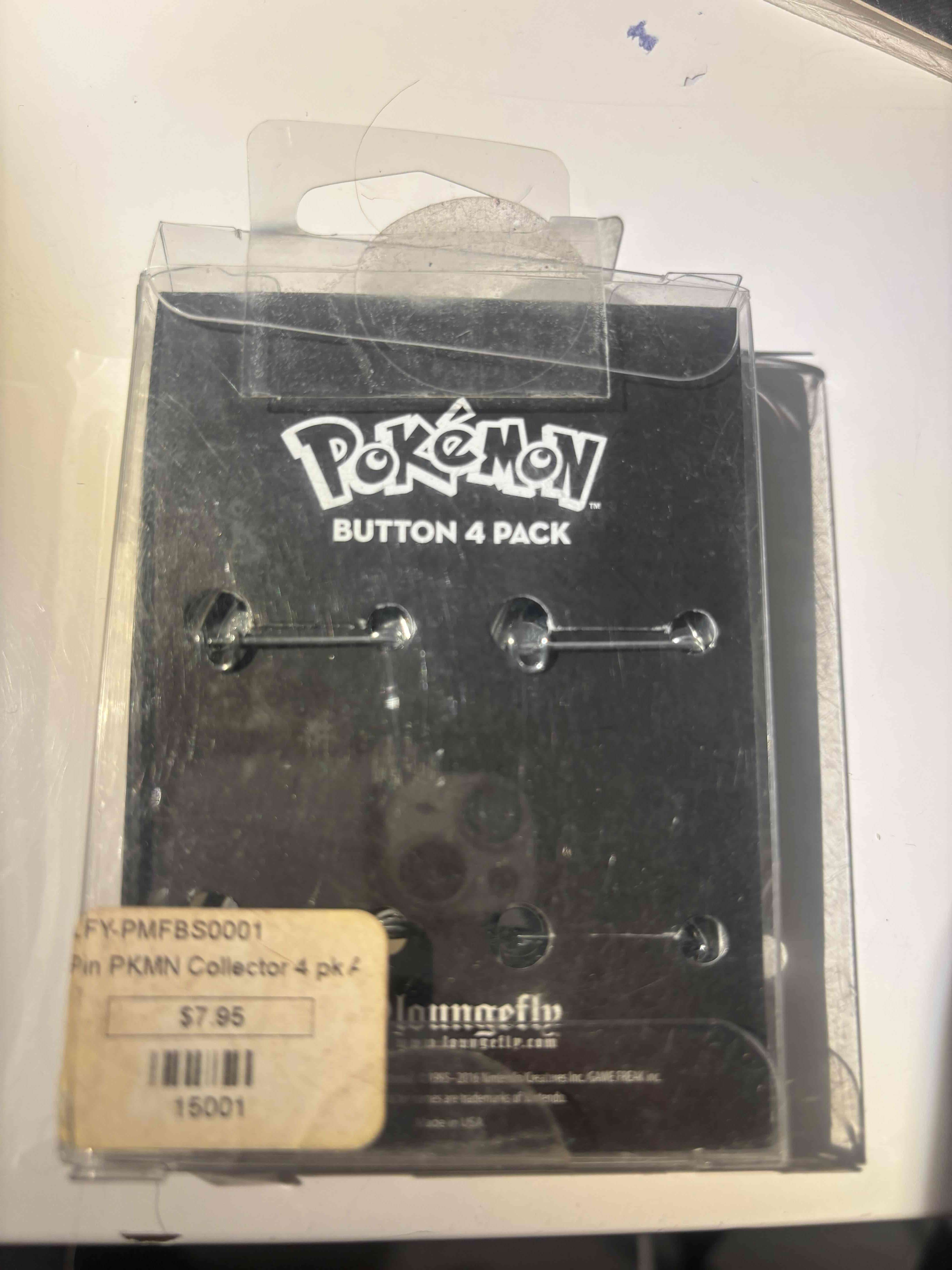 Set 4 Pines Pokémon Loungefly (2016) - miniatura 2