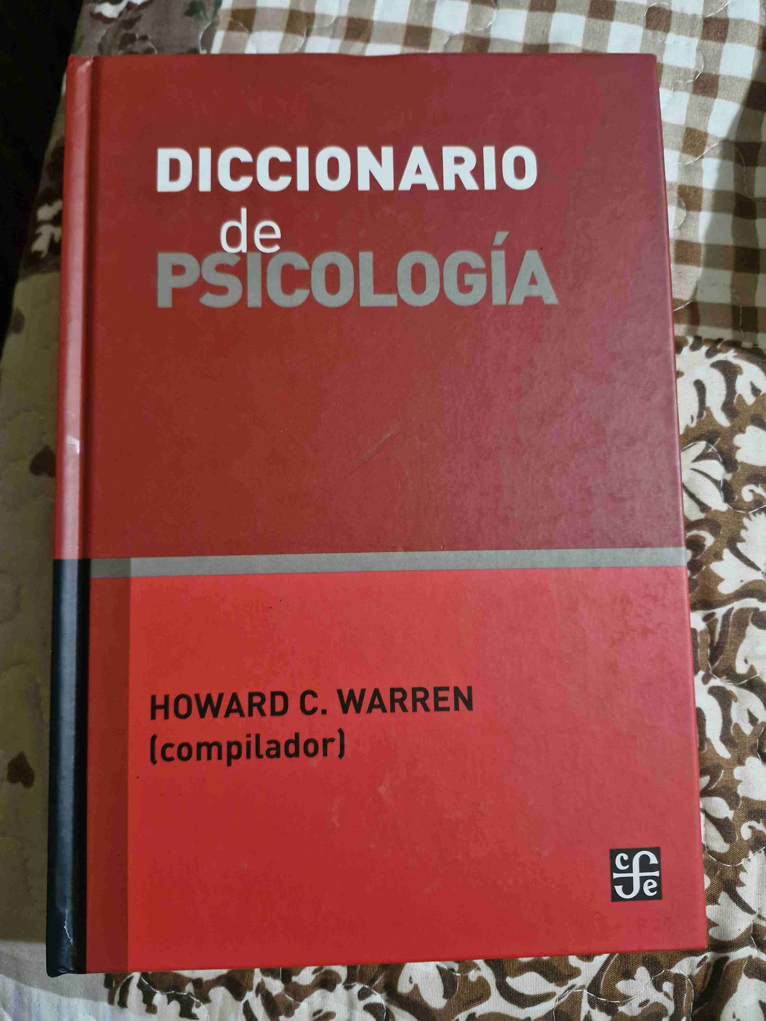 Diccionario de Psicología Warren