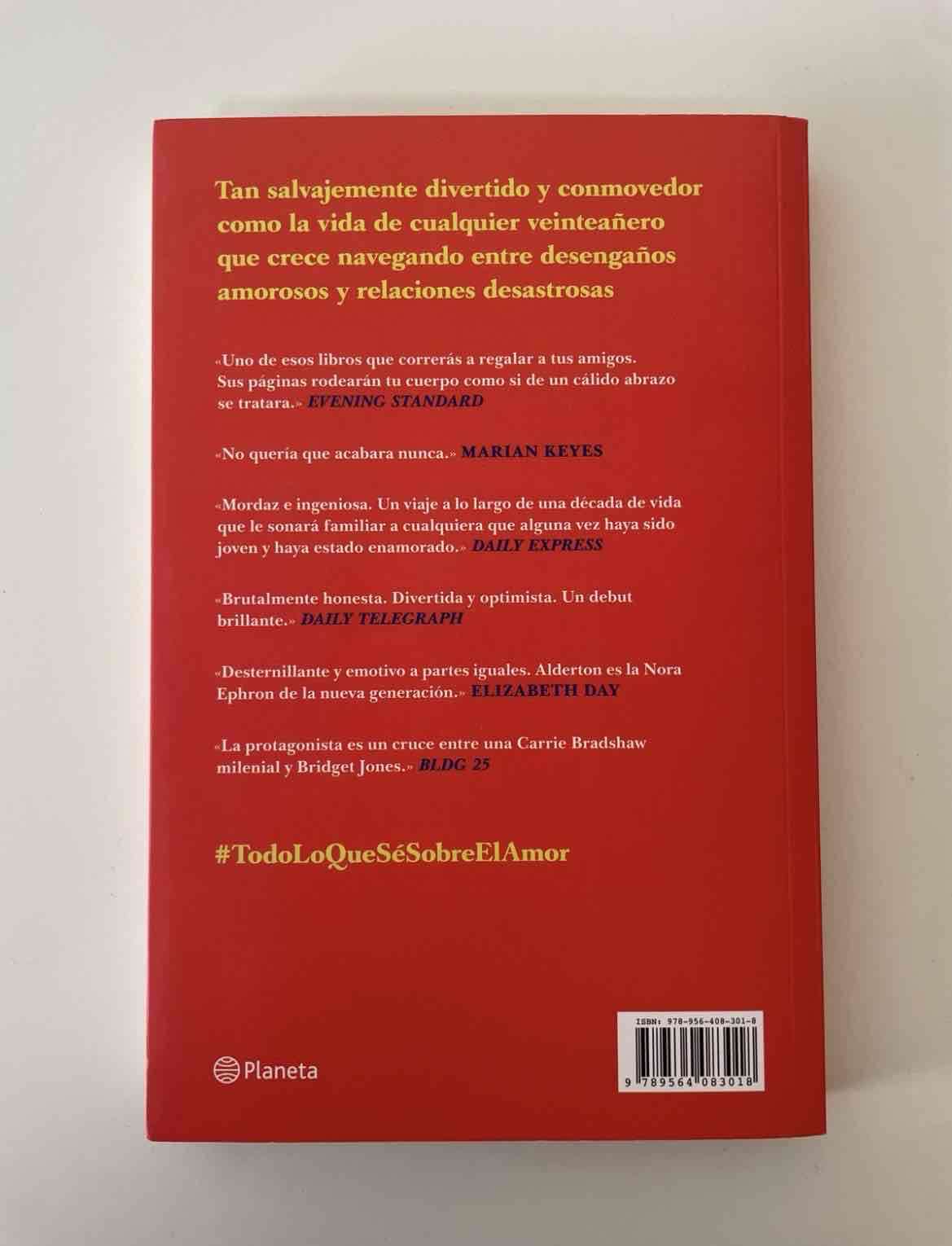 Libro 'Todo lo que sé sobre el amor' - miniatura 2