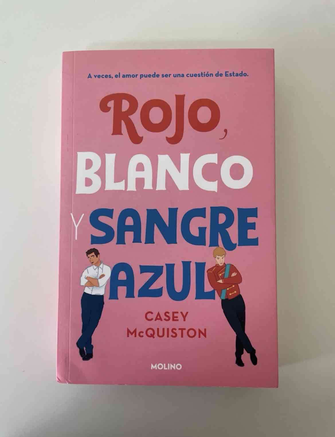 Libro 'Rojo, Blanco y Sangre Azul'