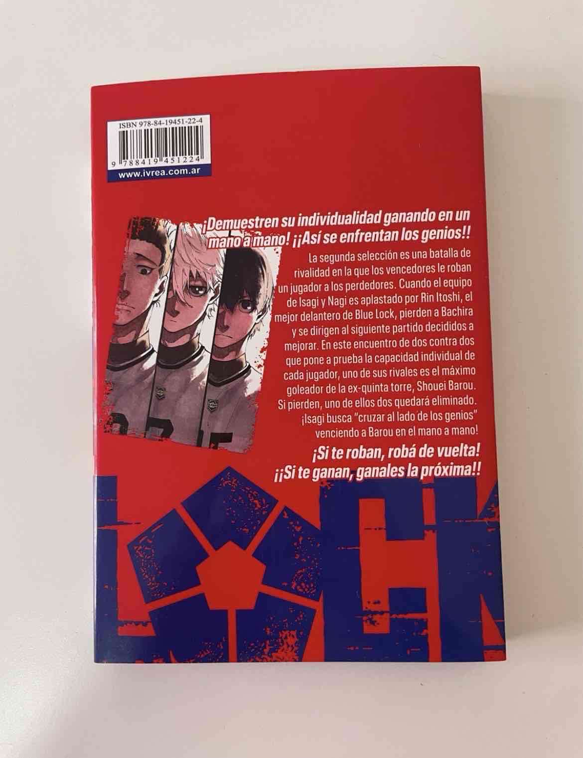 Manga Blue Lock Volumen 7 - miniatura 2