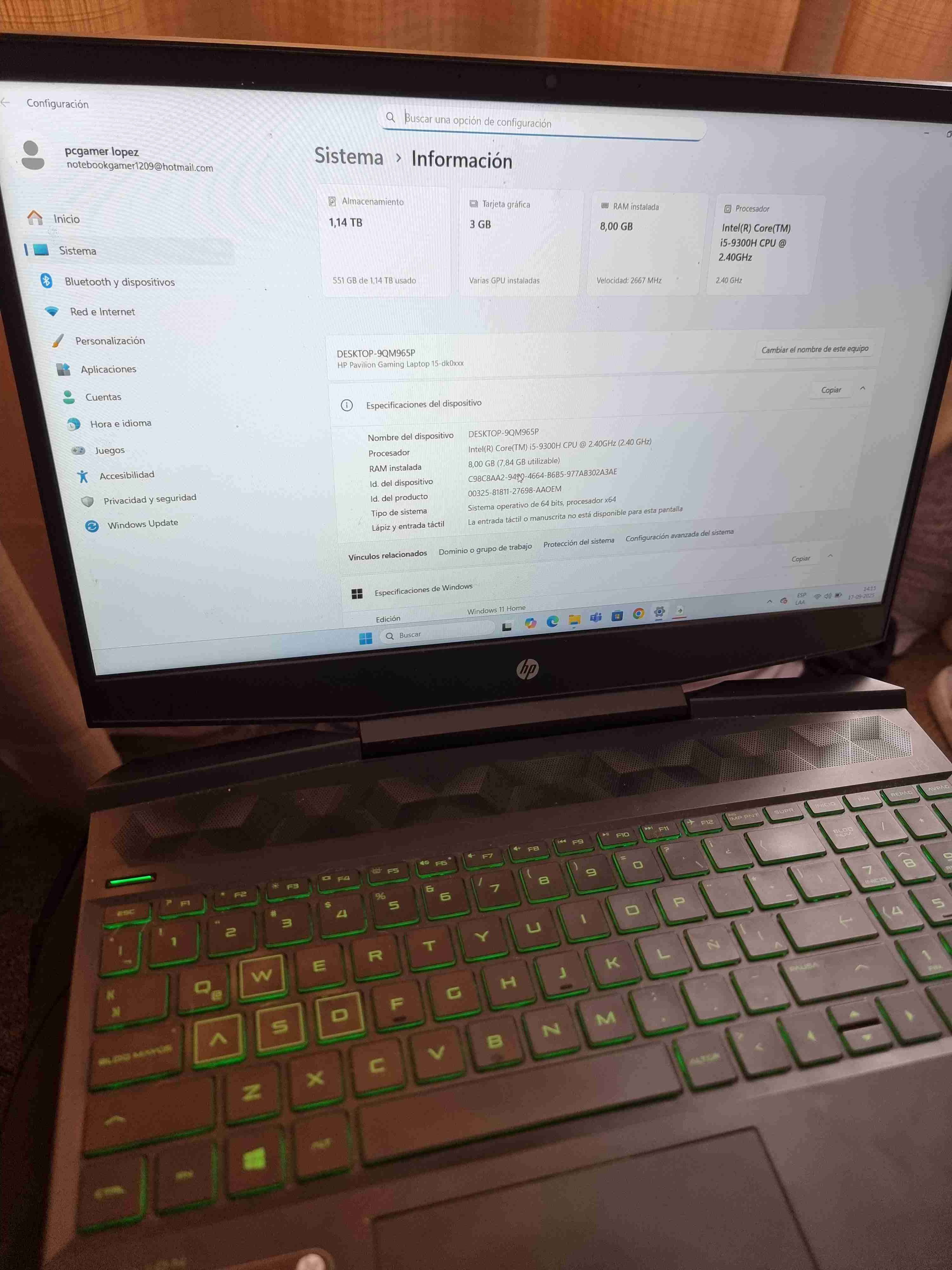HP Pavilion Gaming Laptop