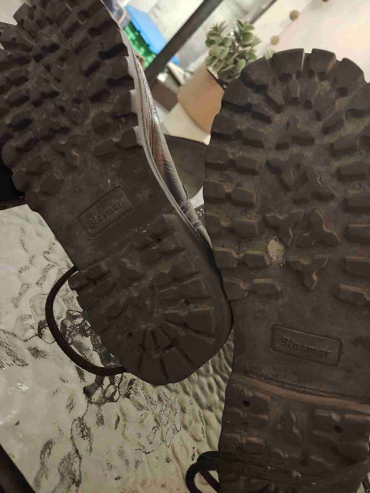 Bototo alto Blasmar cuero nacional n44 usadas. - miniatura 3