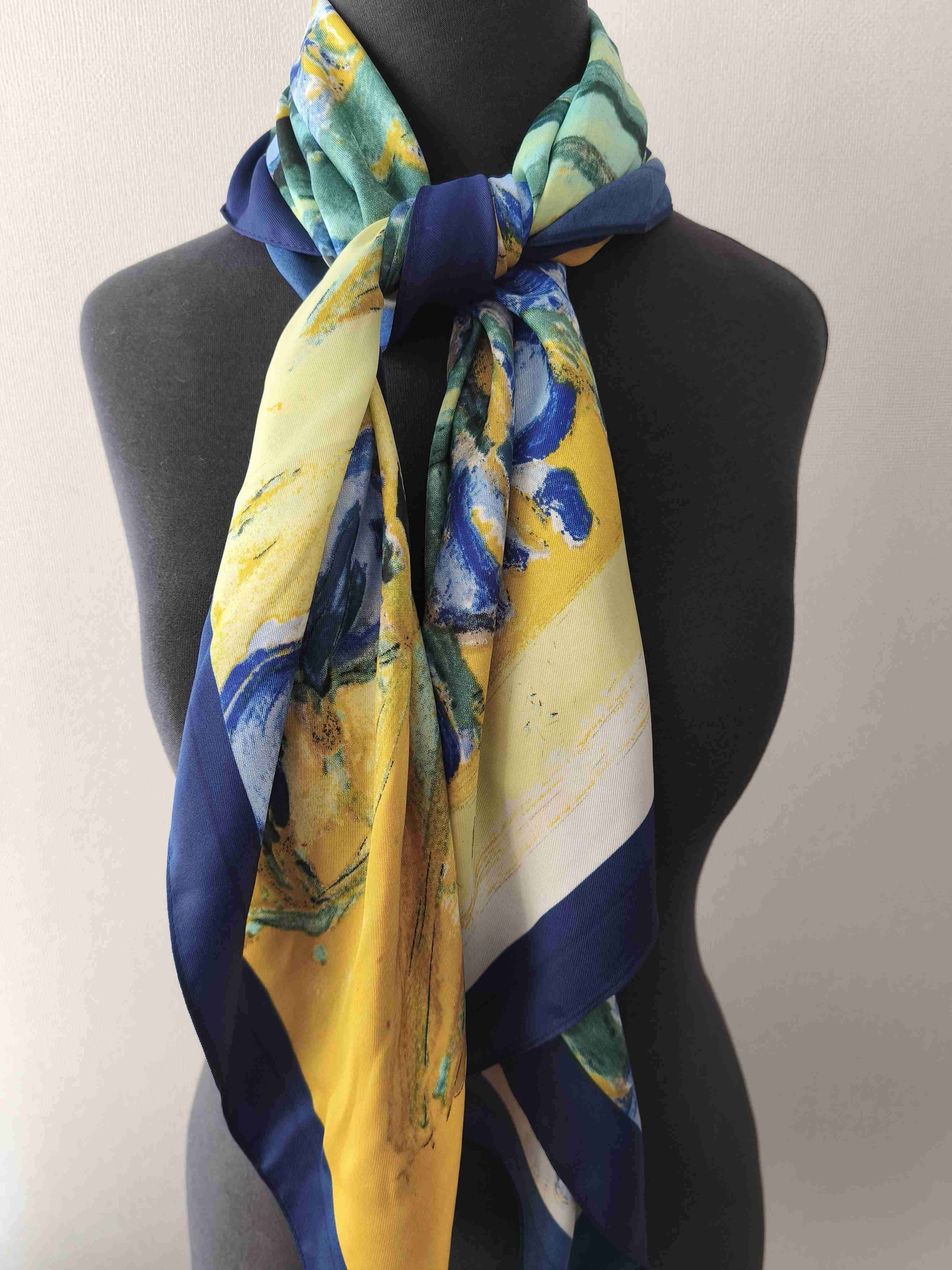 Pañuelo estampado colorido - miniatura 4