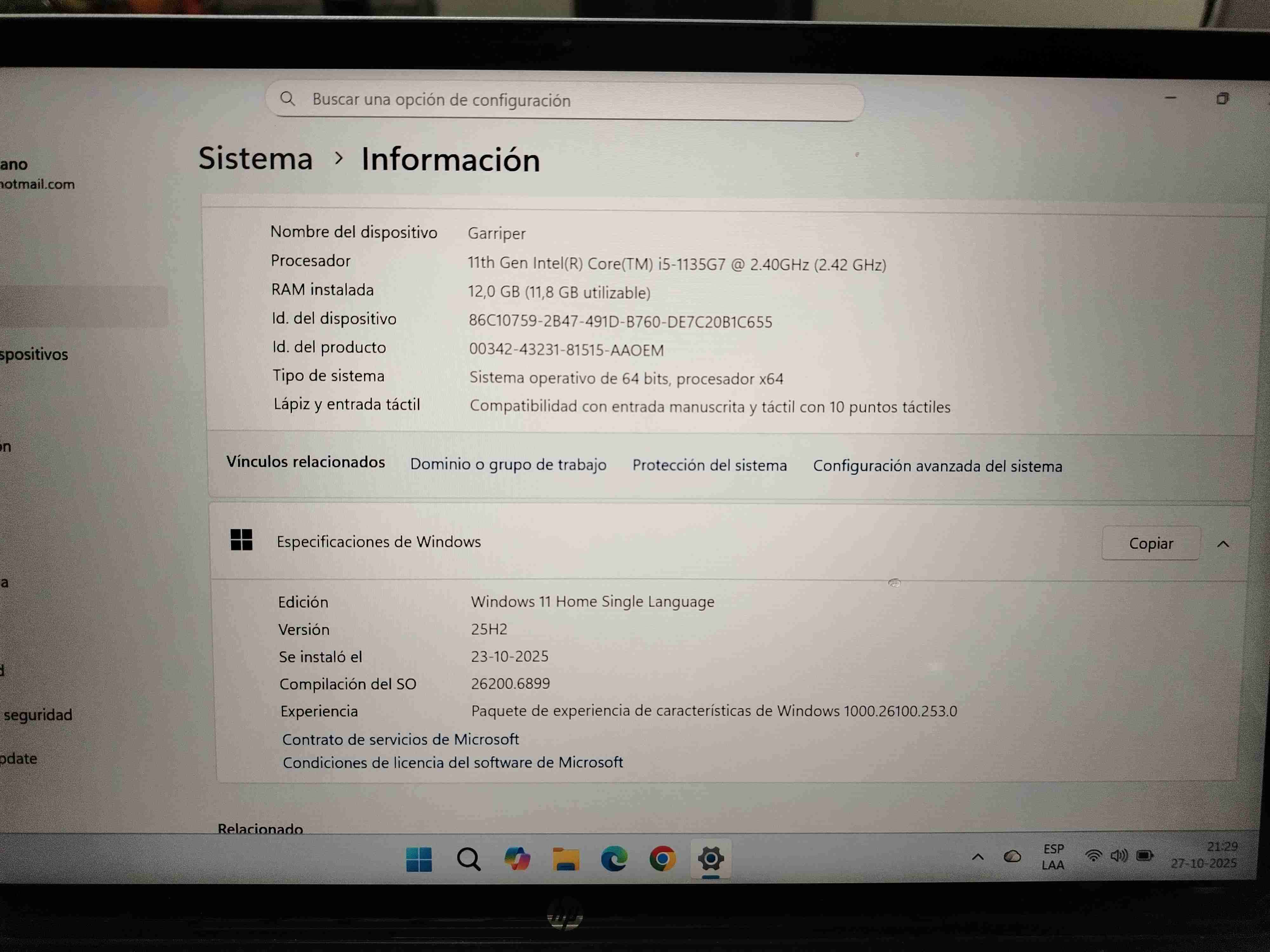 Notebook HP pavilion 360  con pantalla  touch - miniatura 6